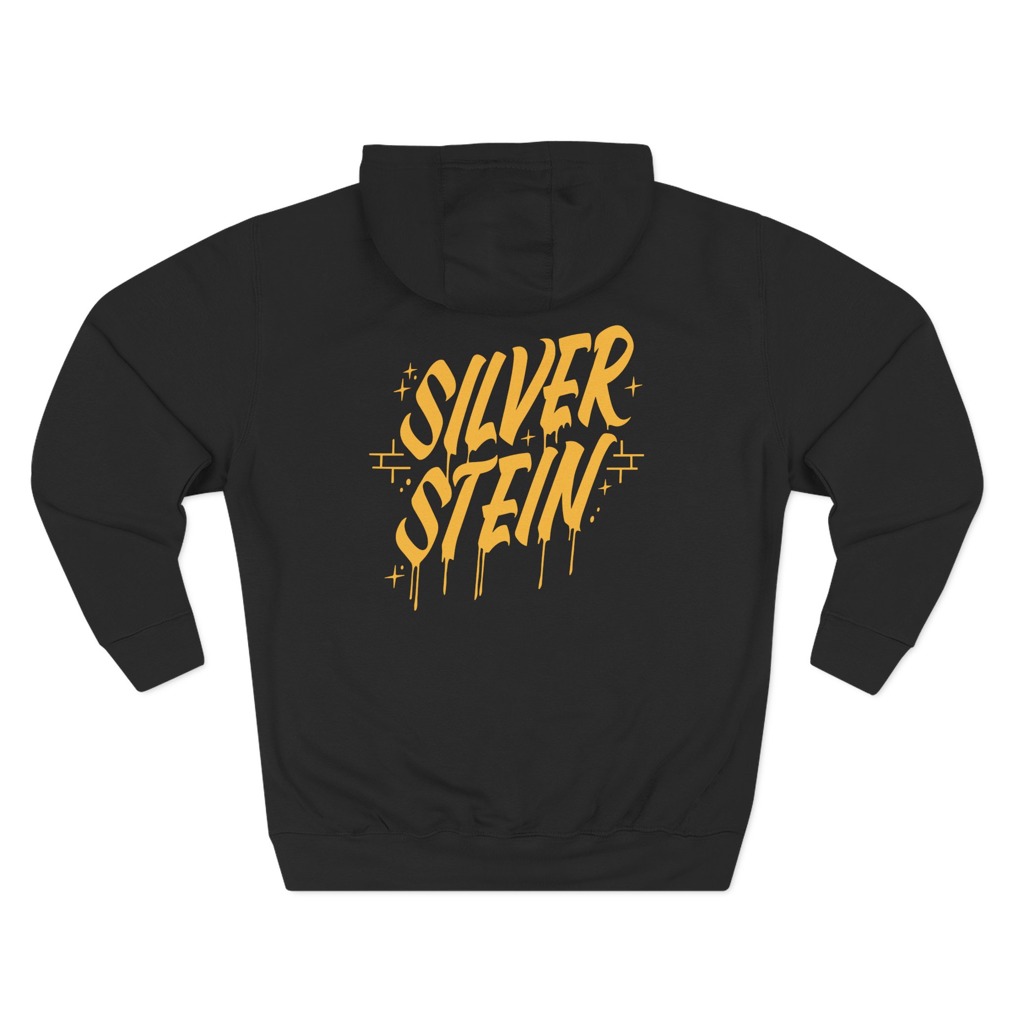 Silverstein Graffiti Skeleton Three-Panel Fleece Hoodie