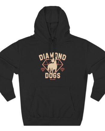 Ted Lasso Diamond Dogs Three-Panel Fleece Hoodie