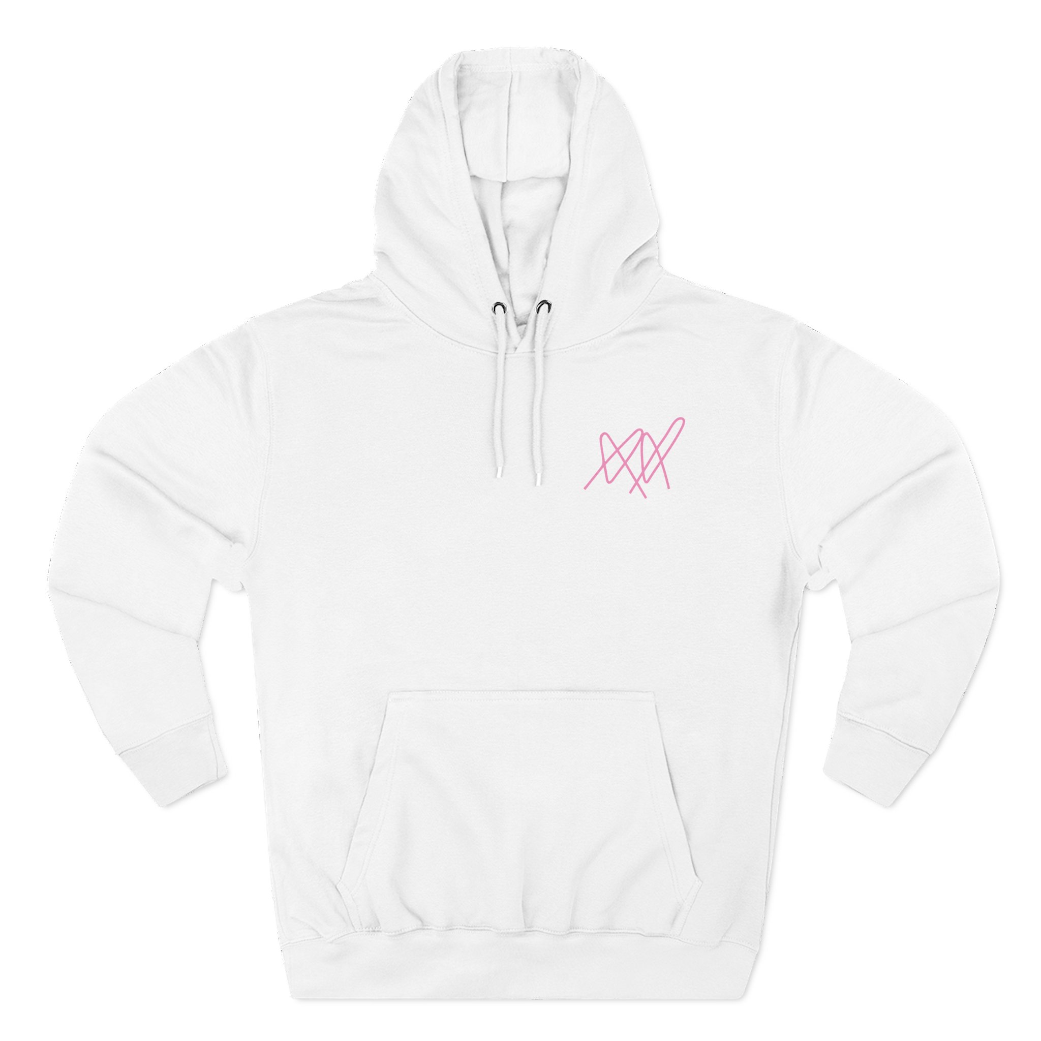 Nmixx Three-Panel Fleece Hoodie