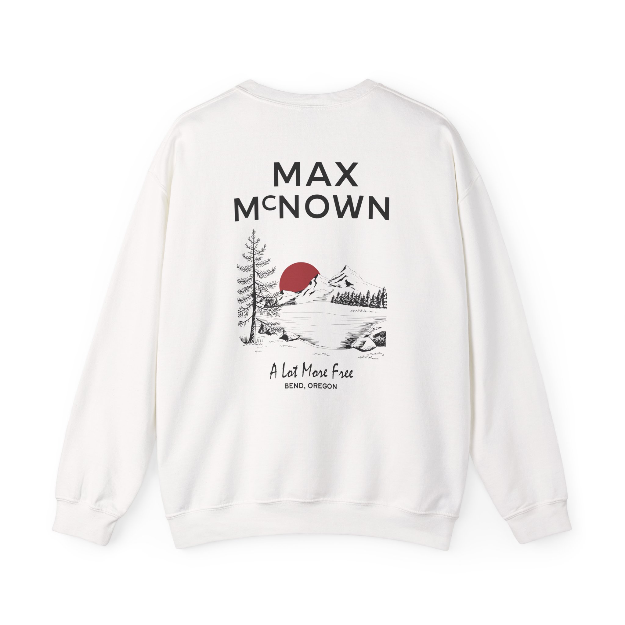 Max Mcnown a Lot More Free Unisex Heavy Blendâ„¢ Crewneck Sweatshirt