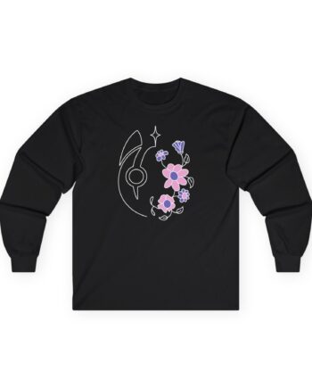 Dabin Embroidered Charcoal Unisex Ultra Cotton Long Sleeve Tee