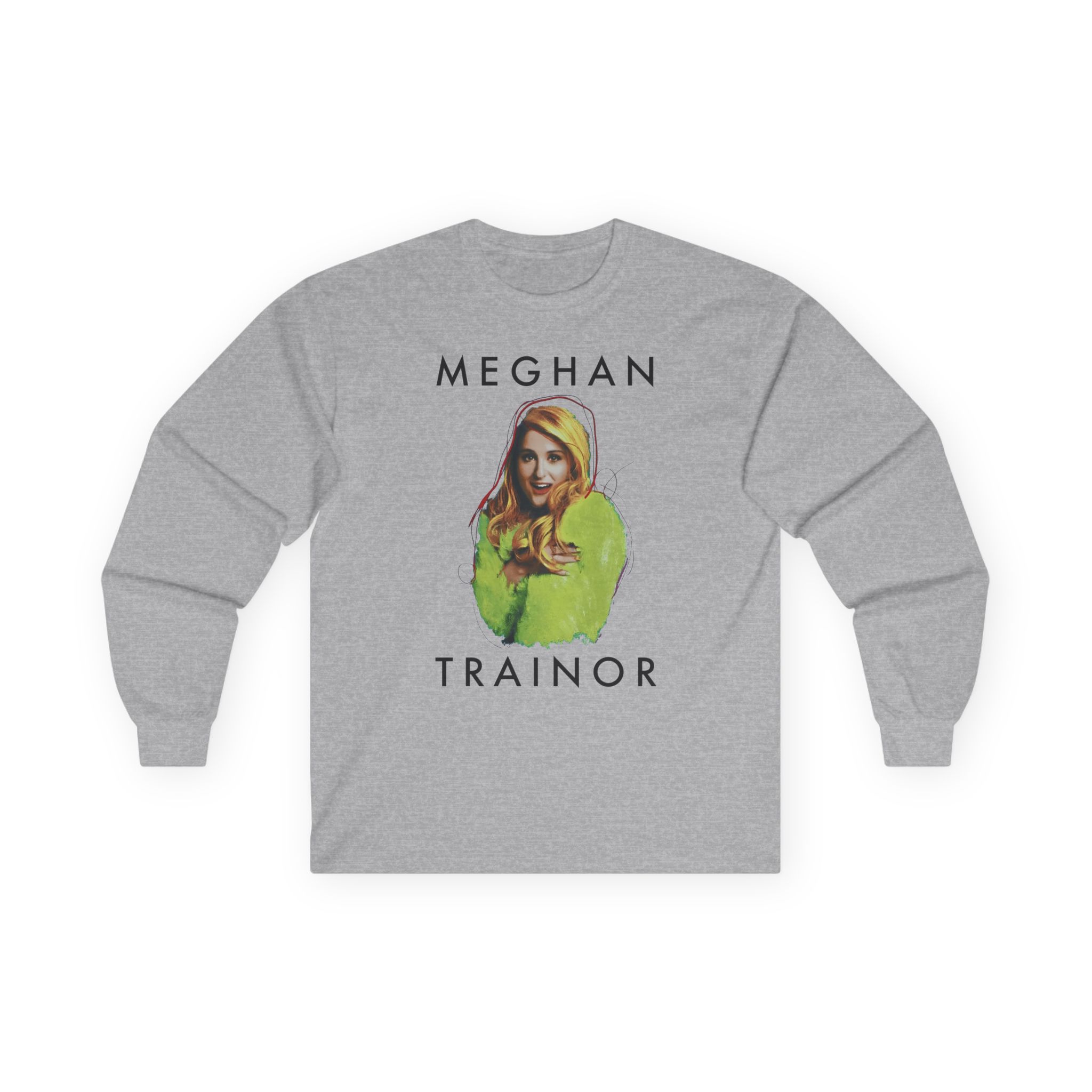 Meghan Trainor Title Pose Girls Unisex Ultra Cotton Long Sleeve Tee