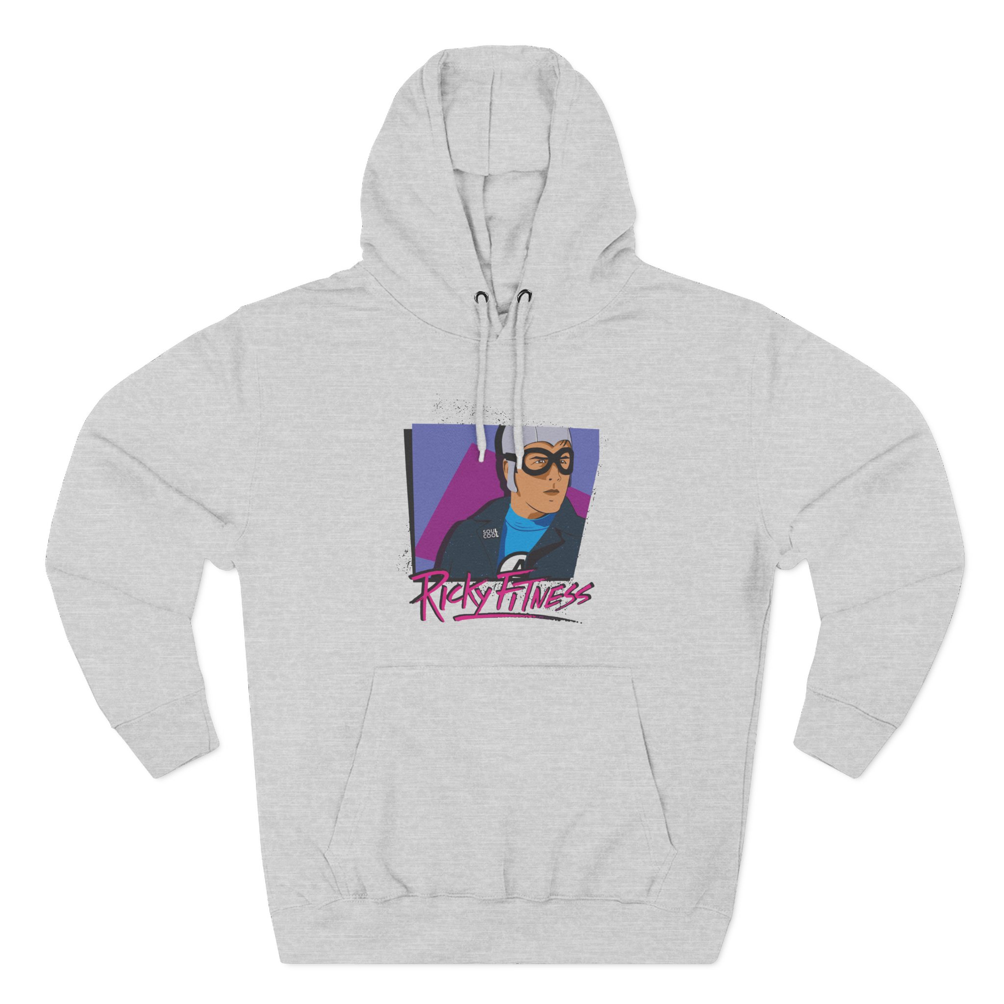 The Aquabats Ricky Fitness Soul Cool Three-Panel Fleece Hoodie