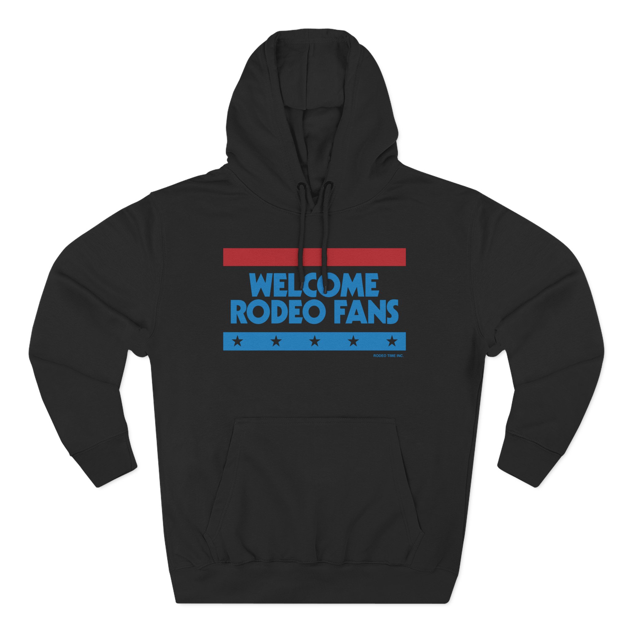 Sickos Welcome Rodeo Fans Three-Panel Fleece Hoodie