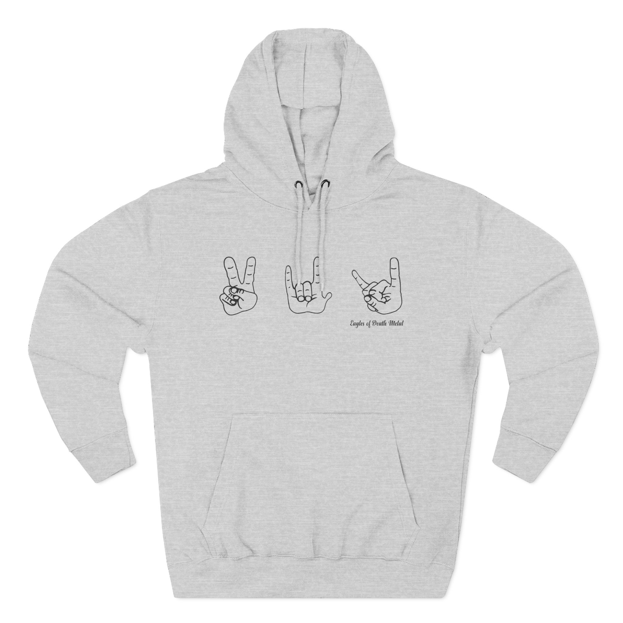Eagles of Death Metal Peace Love Three-Panel Fleece Hoodie
