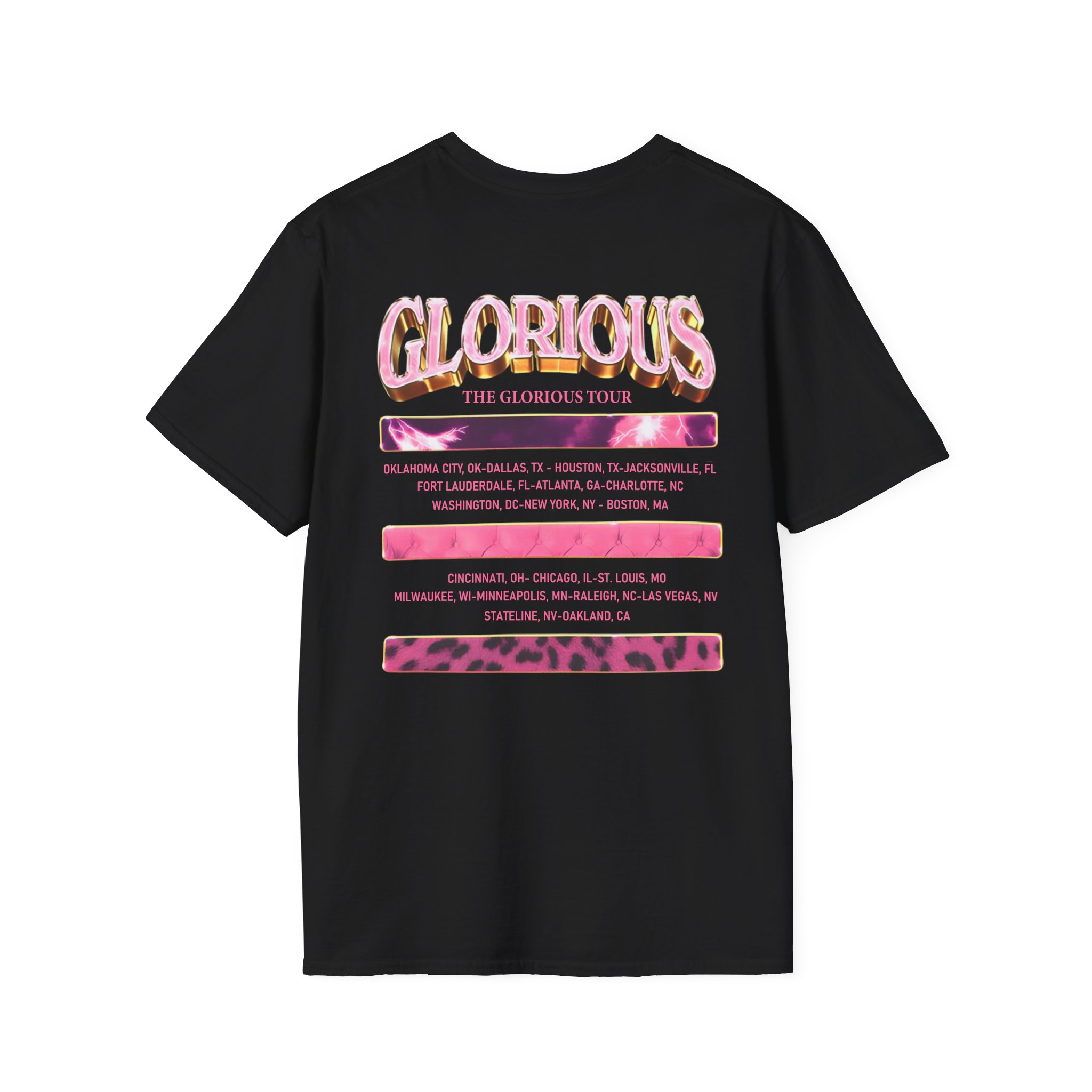 Glorilla Glorious Tour From Memphis Unisex Softstyle T-Shirt
