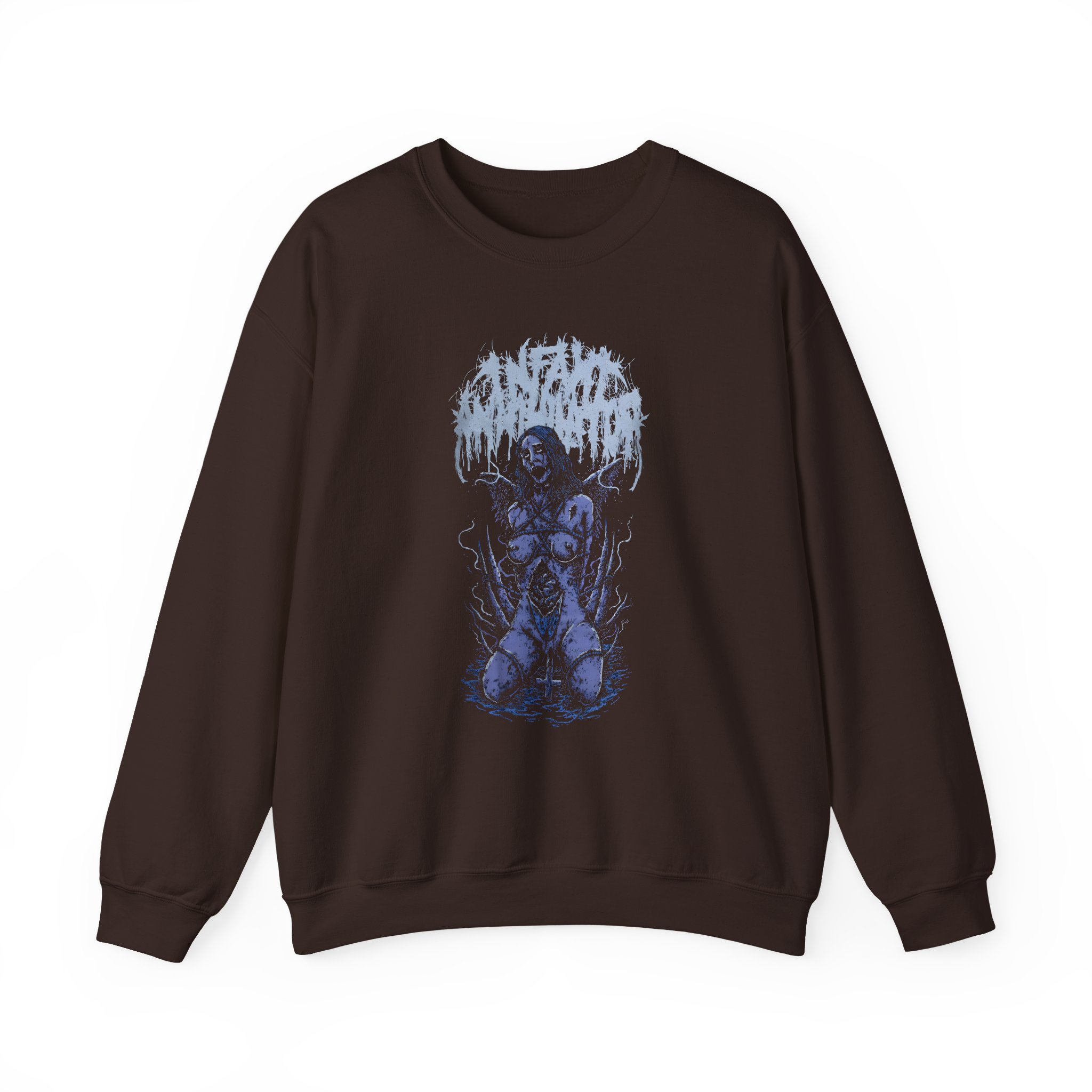 Infant Annihilator Crucifucked Unisex Heavy Blendâ„¢ Crewneck Sweatshirt