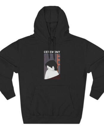 Ceremony Nagel Violence Three-Panel Fleece Hoodie