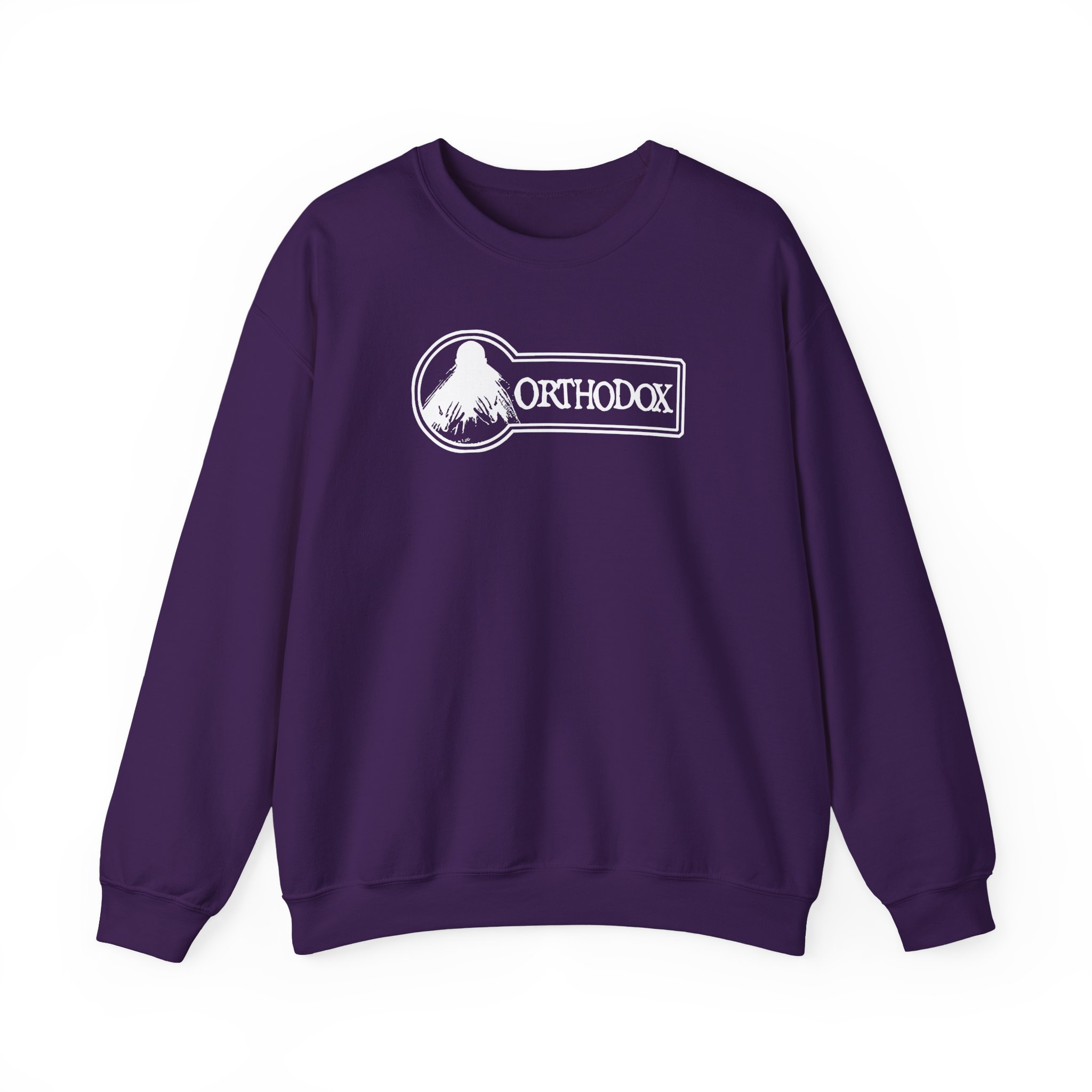 Orthodox Violet Logo Unisex Heavy Blendâ„¢ Crewneck Sweatshirt