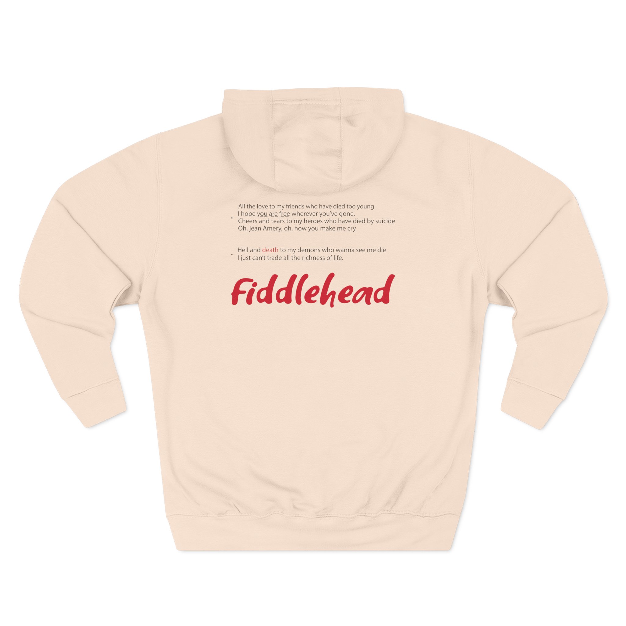 Fiddlehead Jean Emery Three-Panel Fleece Hoodie