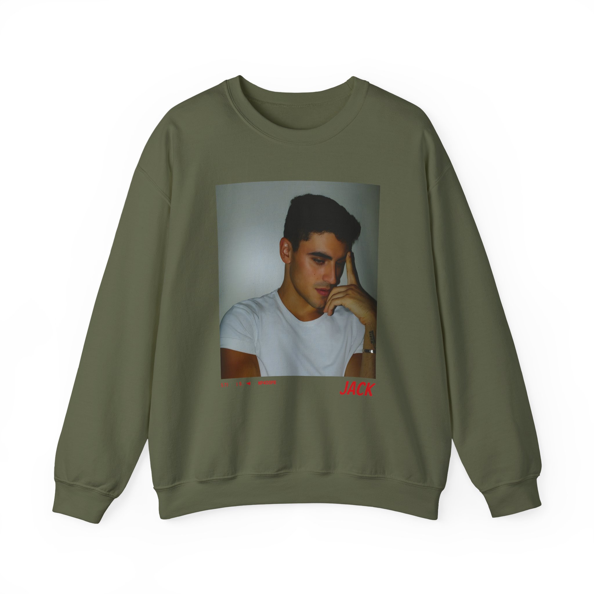 Jack Gilinsky Photo Unisex Heavy Blendâ„¢ Crewneck Sweatshirt
