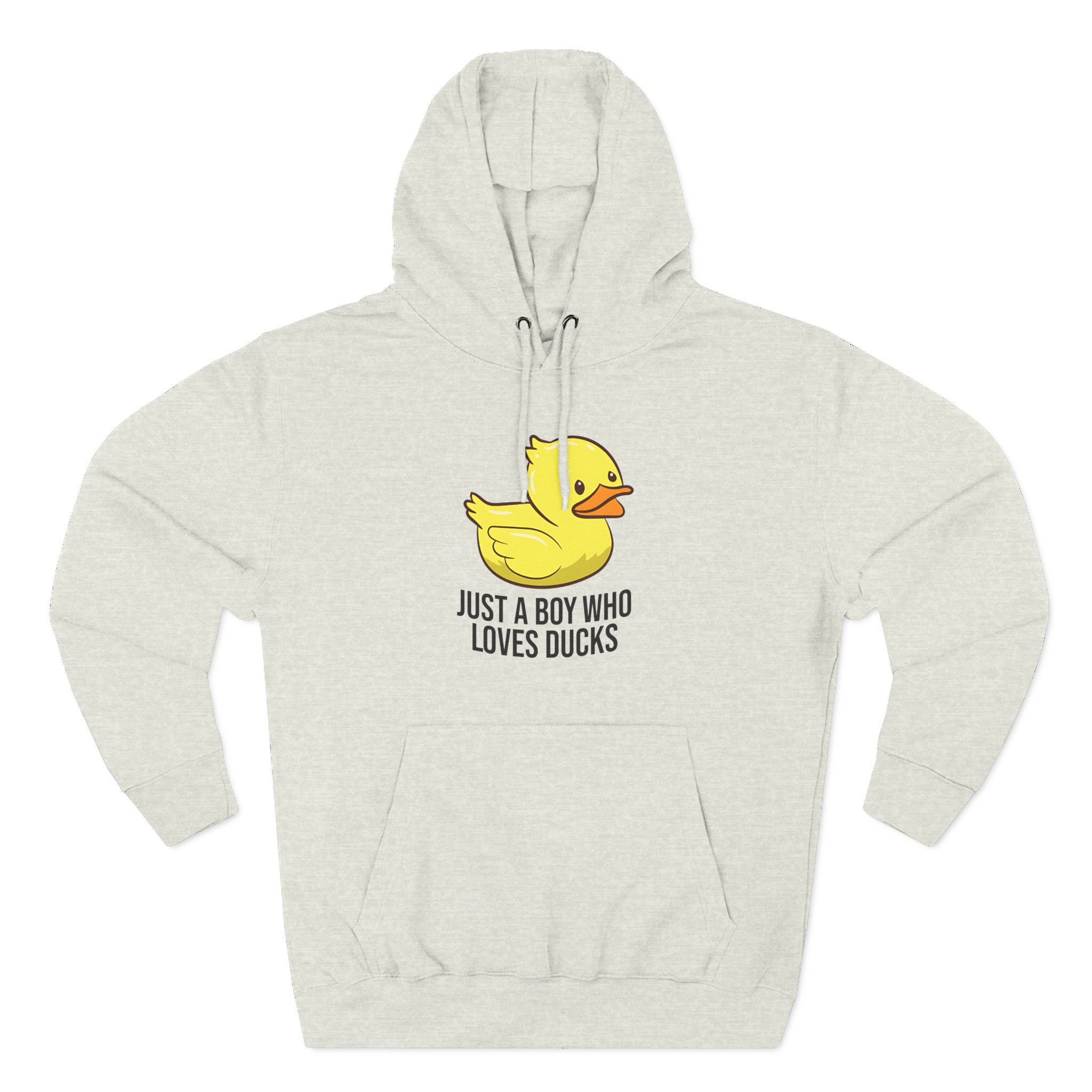 Duckboy Three-Panel Fleece Hoodie