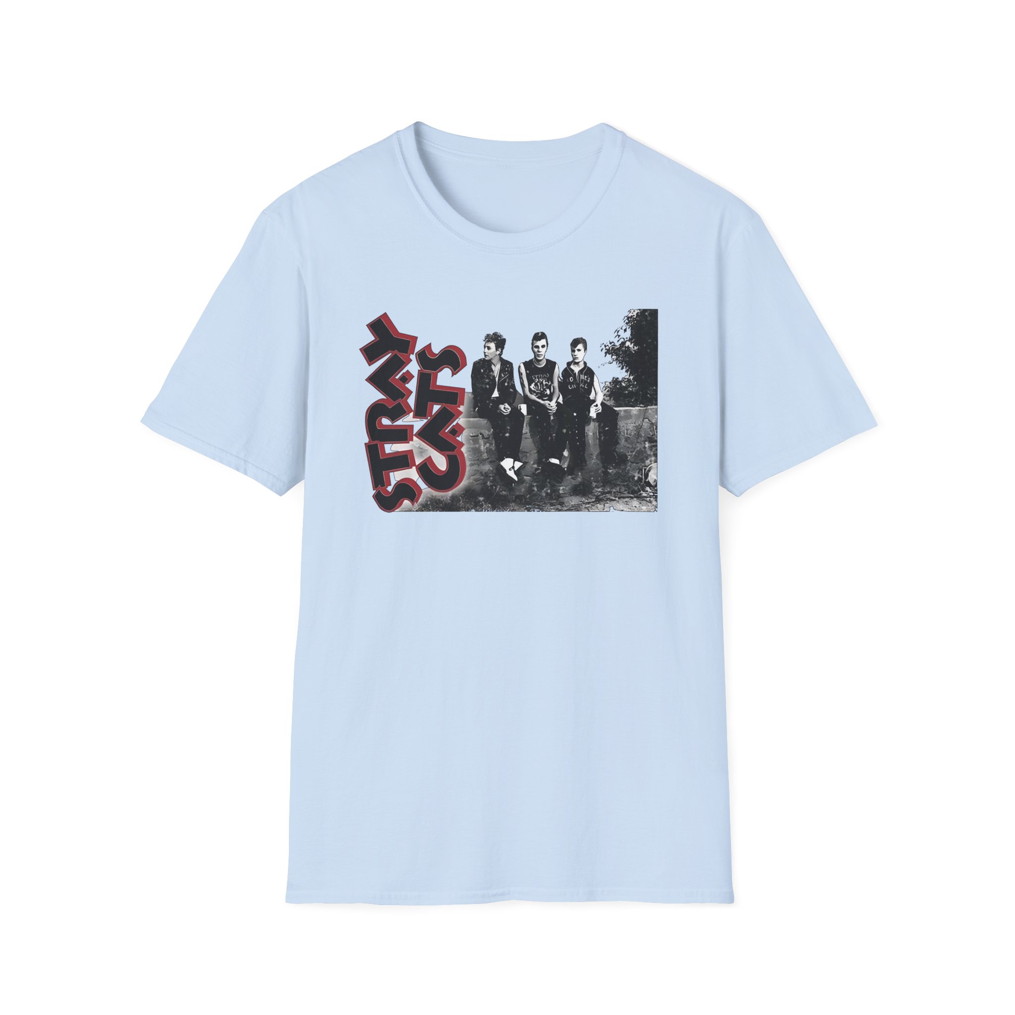 Stray Cats Three Cats Unisex Softstyle T-Shirt