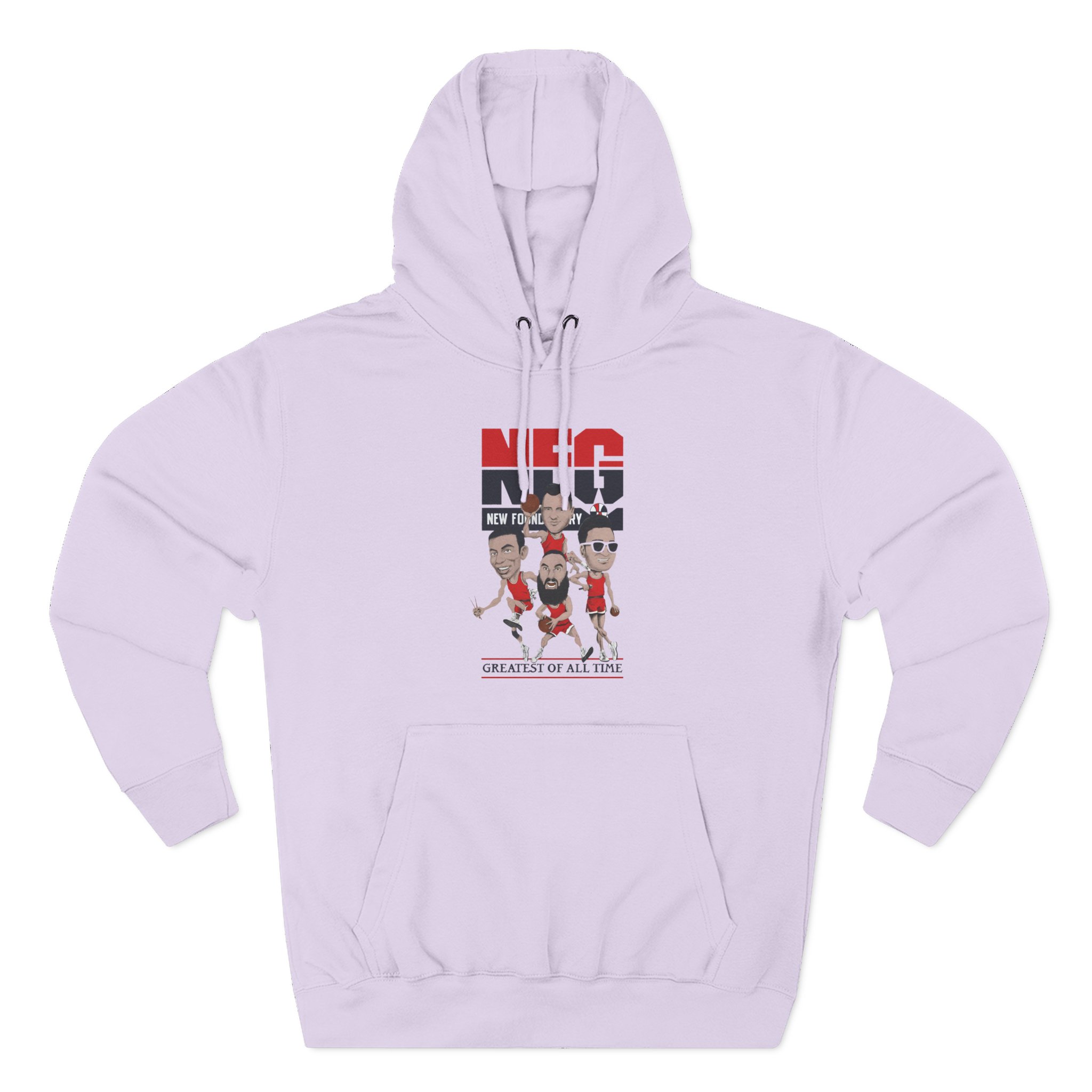 New Found Glory Basketball Three-Panel Fleece Hoodie