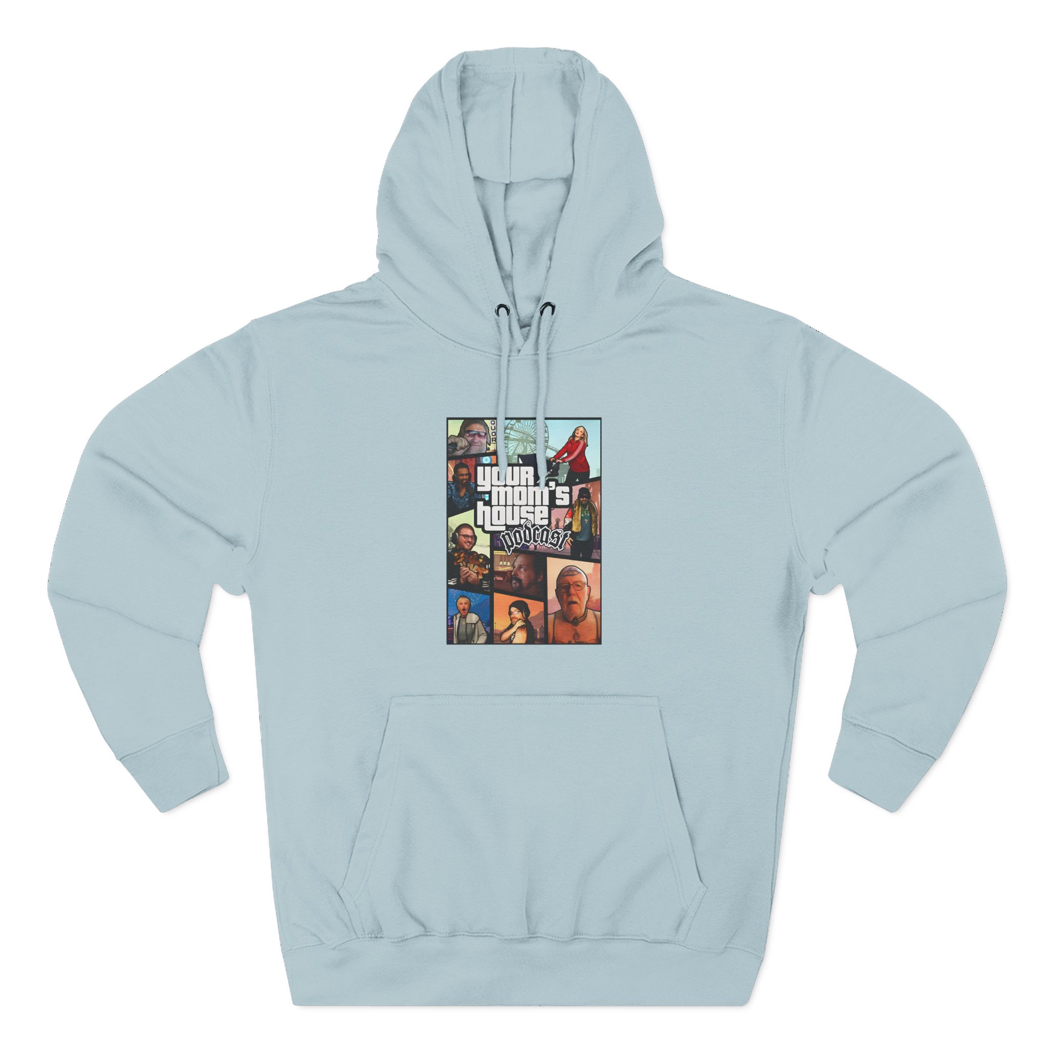 Ymh GTA Three-Panel Fleece Hoodie