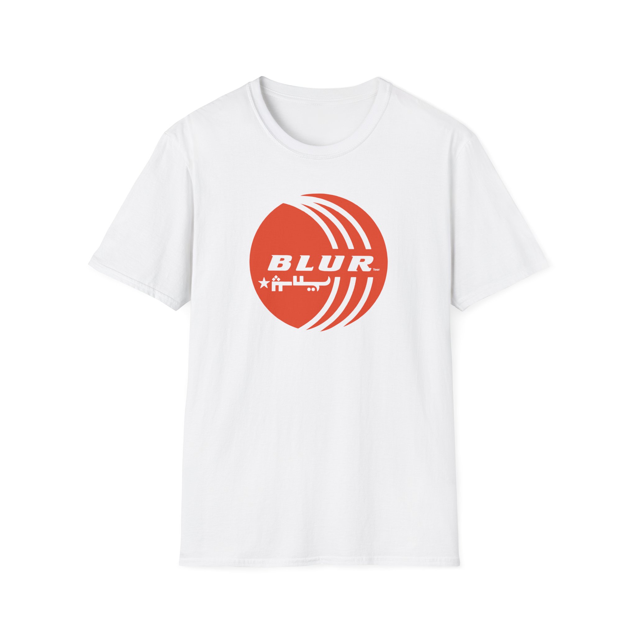 Blur Tour Unisex Softstyle T-Shirt