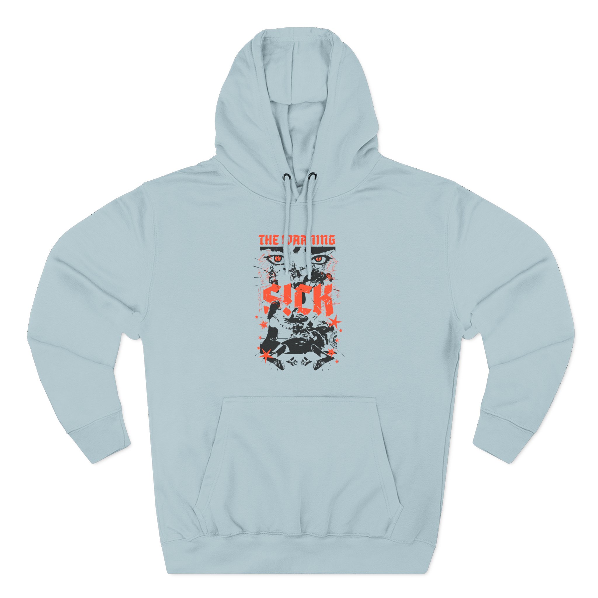 The Warning New S!ck Three-Panel Fleece Hoodie