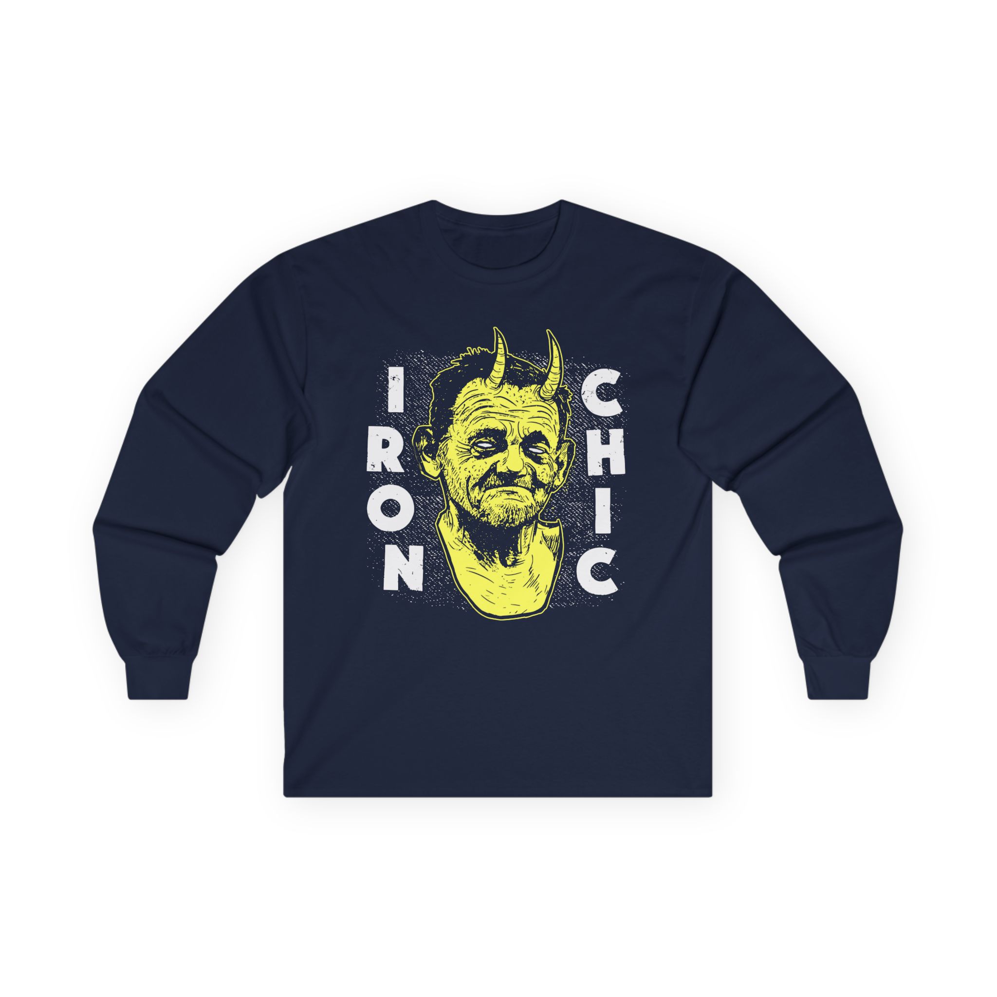 Iron Chic Devilman Unisex Ultra Cotton Long Sleeve Tee