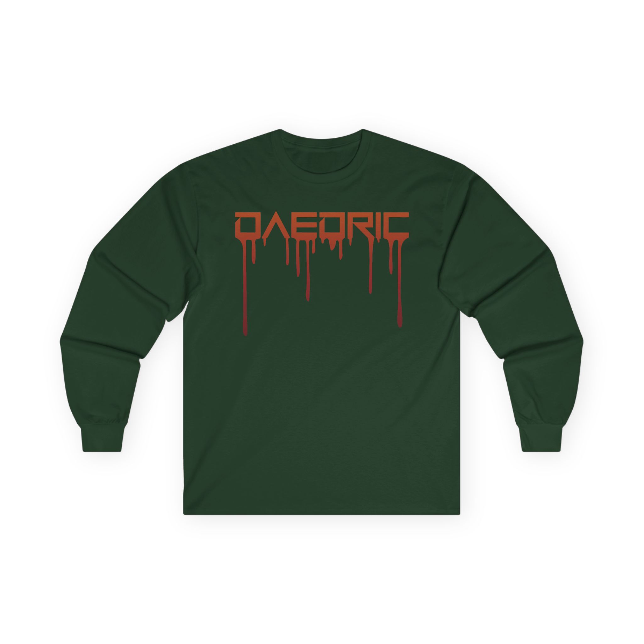 Daedric Drip Logo Unisex Ultra Cotton Long Sleeve Tee