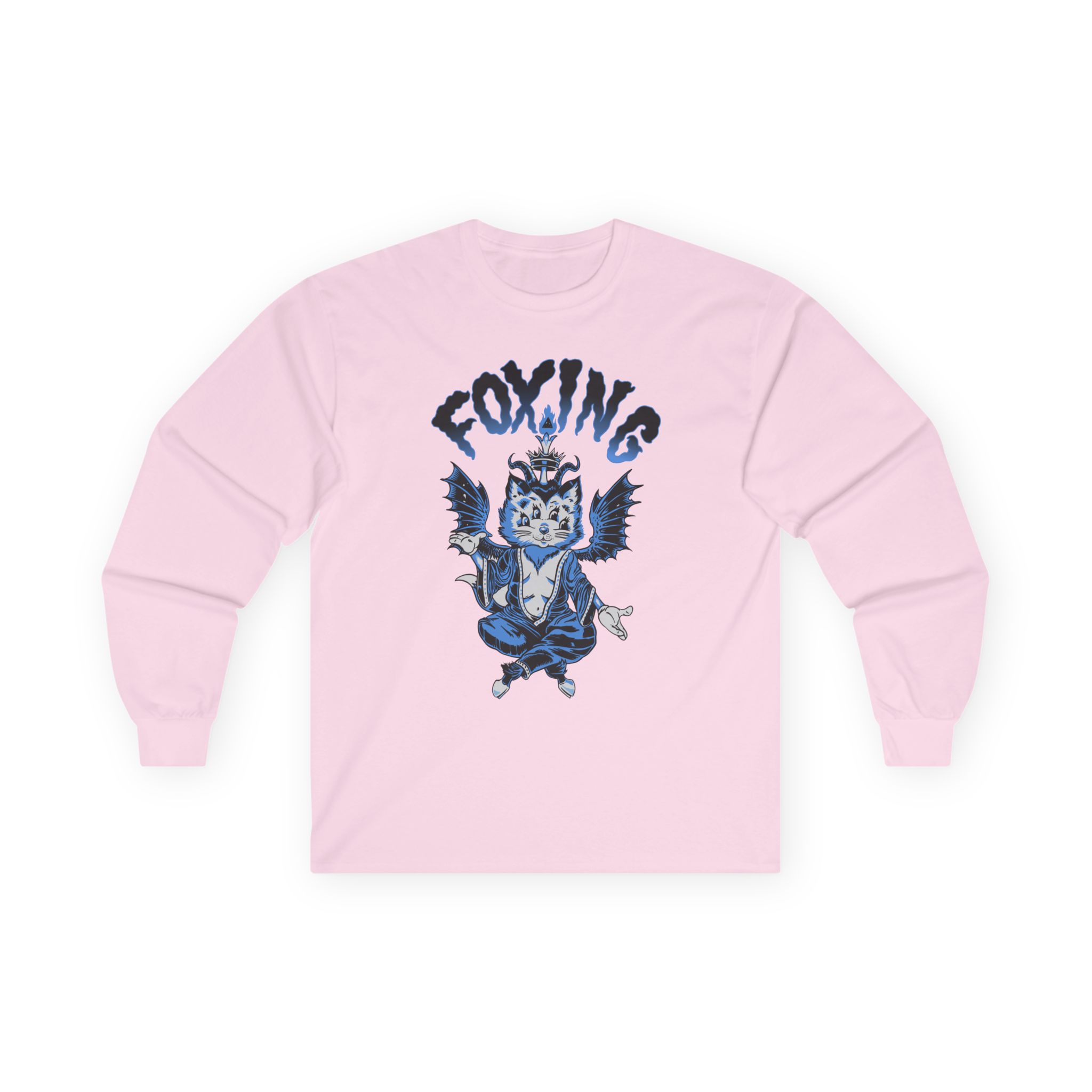 Foxing Four-eyed Cat Unisex Ultra Cotton Long Sleeve Tee
