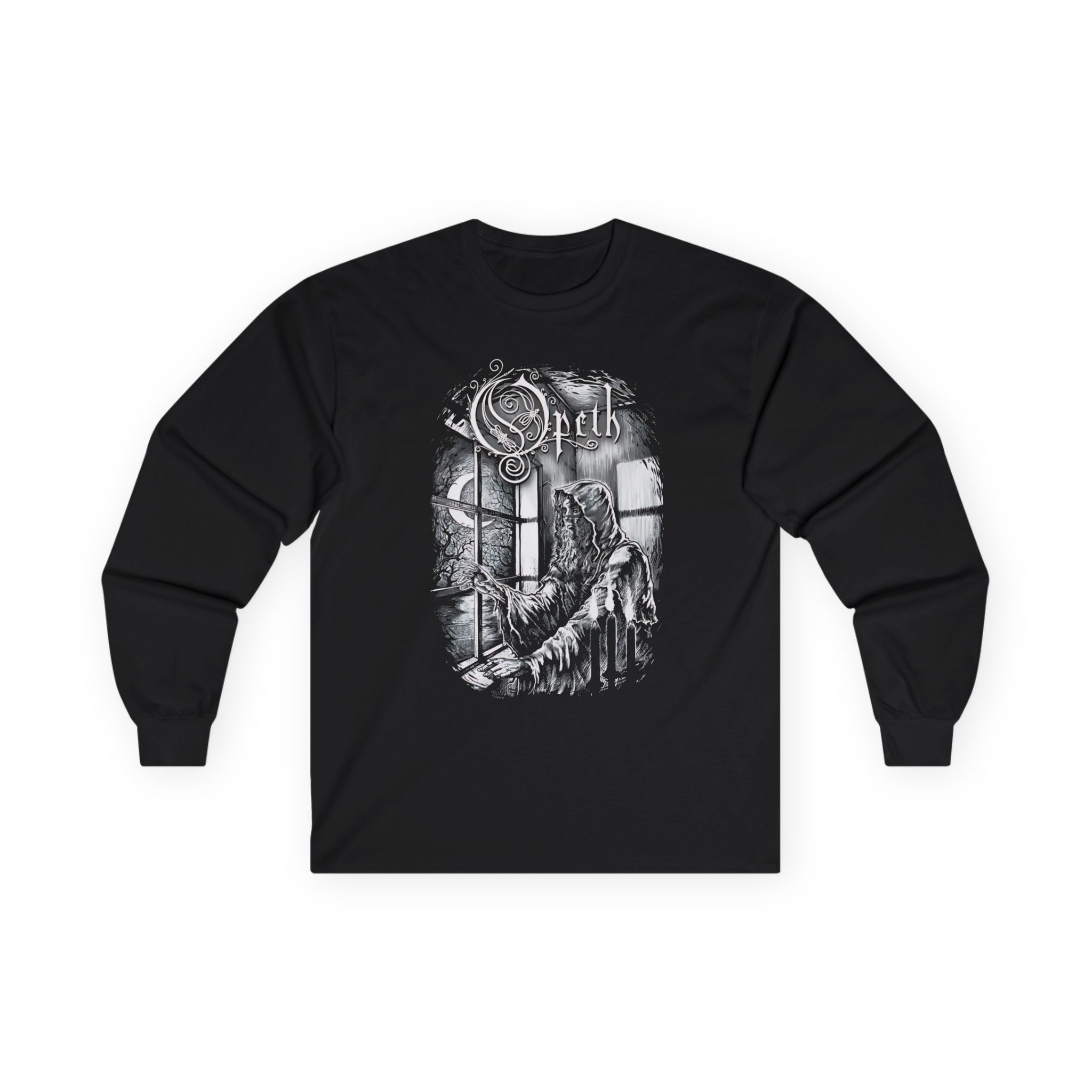 Opeth Windowpane Unisex Ultra Cotton Long Sleeve Tee