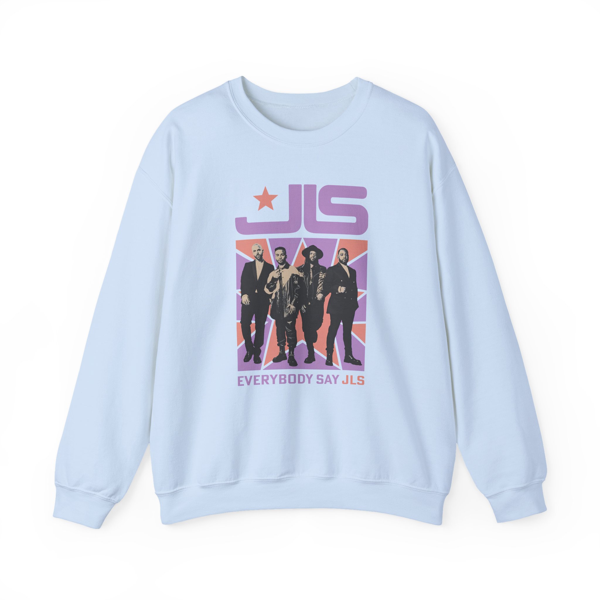JLS, Everybody Say JLS Photo Star Unisex Heavy Blendâ„¢ Crewneck Sweatshirt
