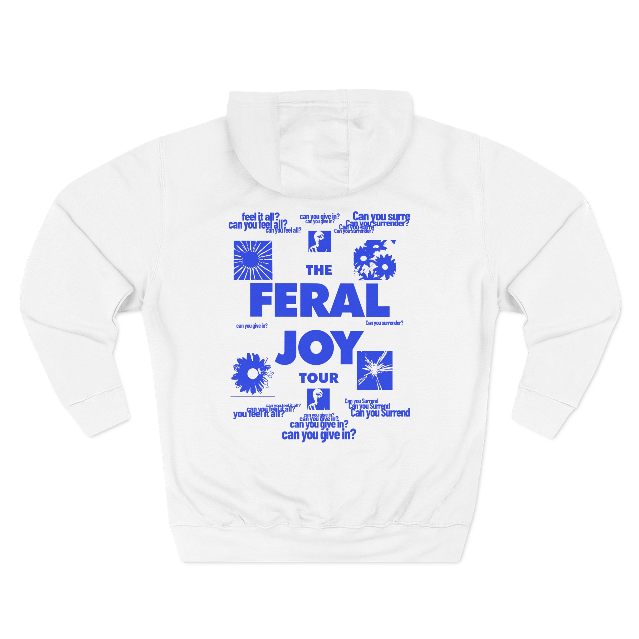 Maggie Rogers the Feral Joy Tour Three-Panel Fleece Hoodie