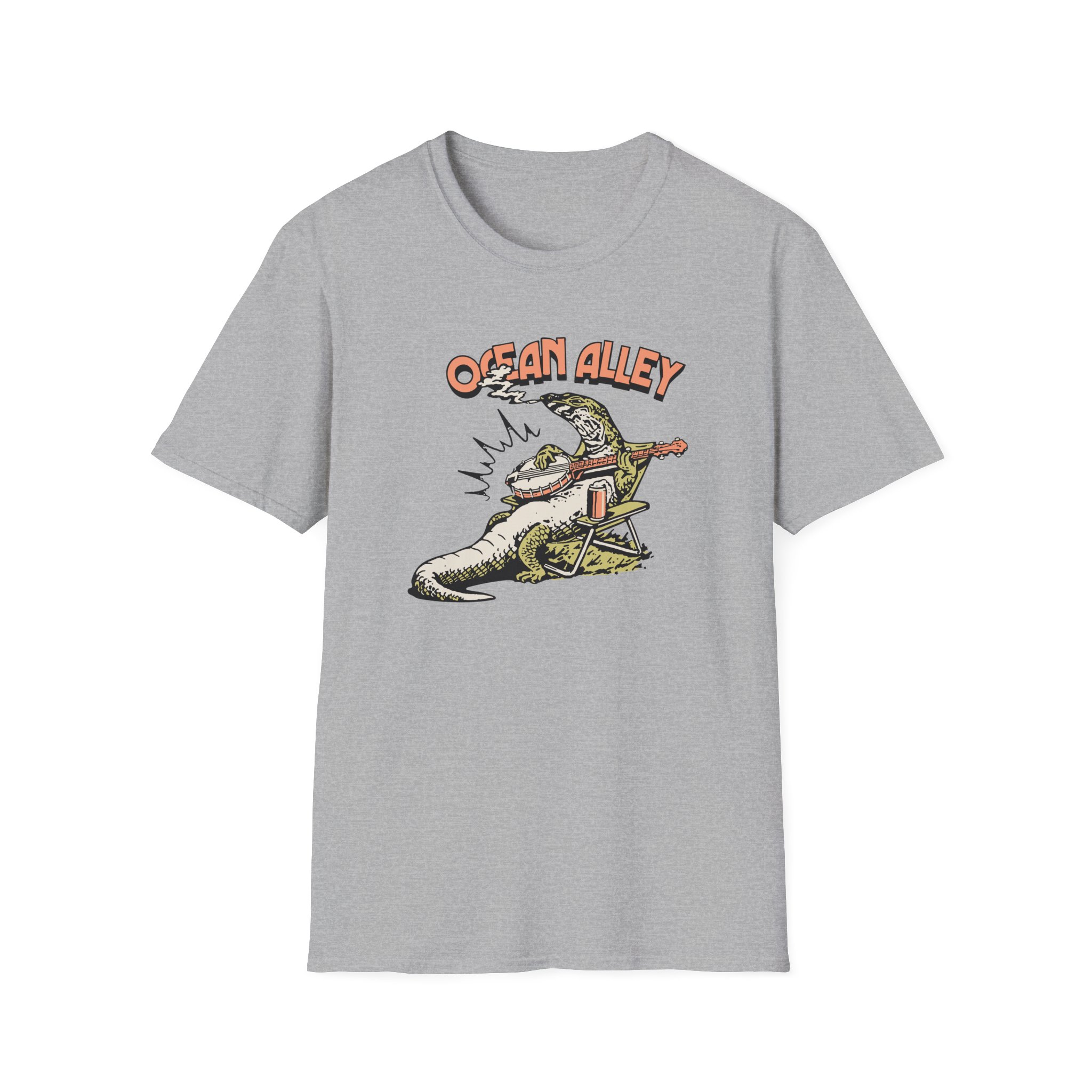 Ocean Alley Lizard Unisex Softstyle T-Shirt