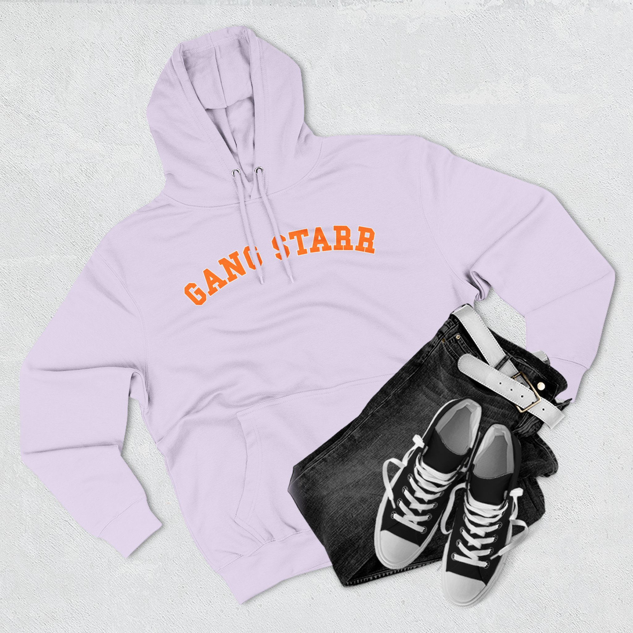 Gang Starr Three-Panel Fleece Hoodie