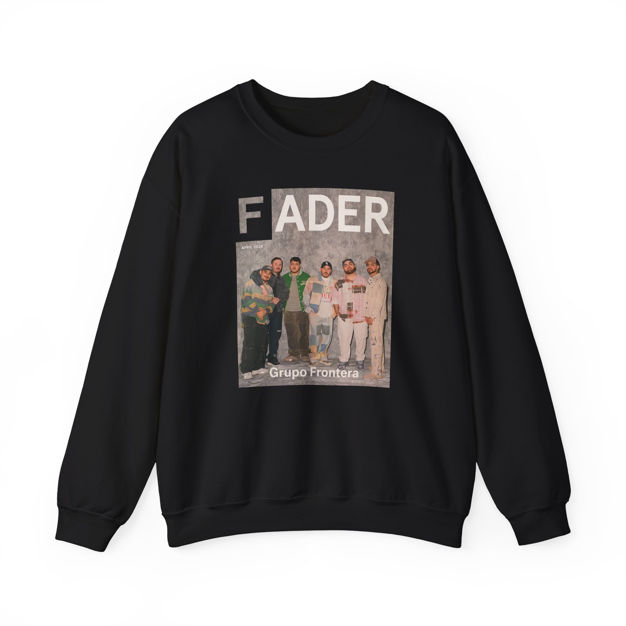 Grupo Frontera the Fader Cover Unisex Heavy Blendâ„¢ Crewneck Sweatshirt