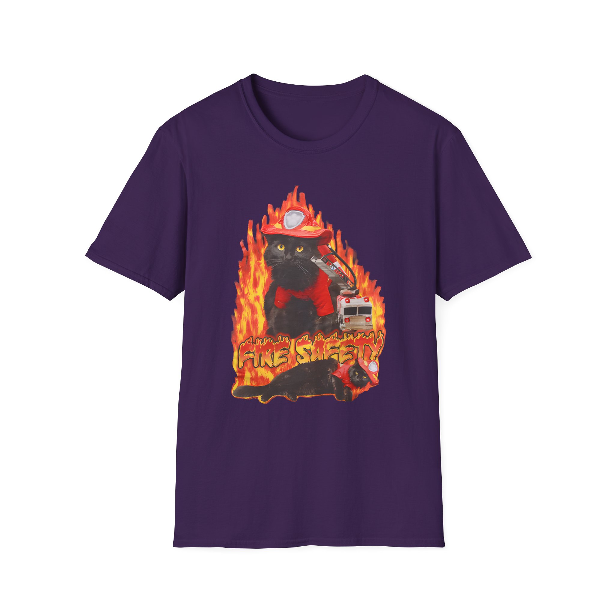 William Osman Fire Safety Unisex Softstyle T-Shirt