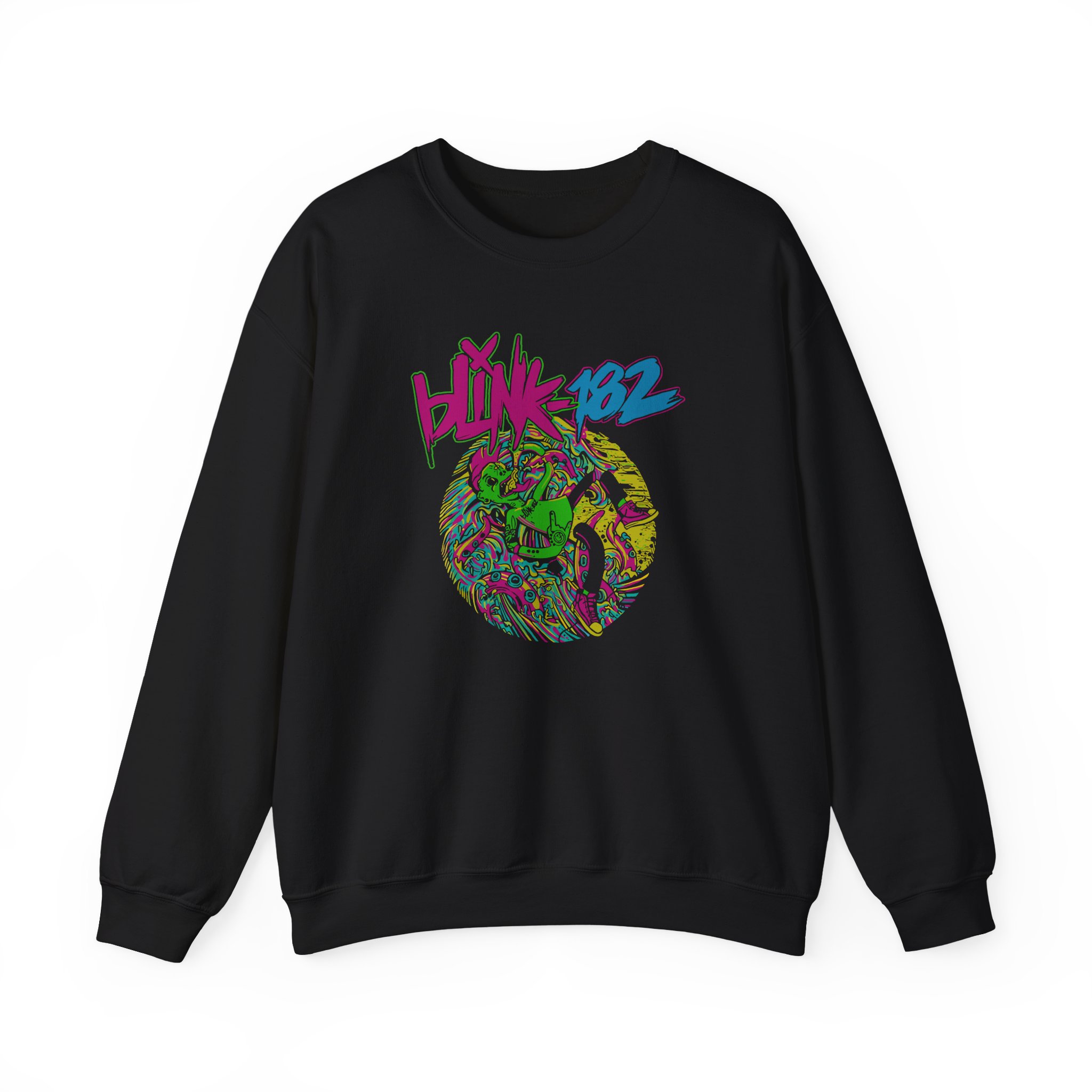Blink 182 overboard Event Unisex Heavy Blendâ„¢ Crewneck Sweatshirt