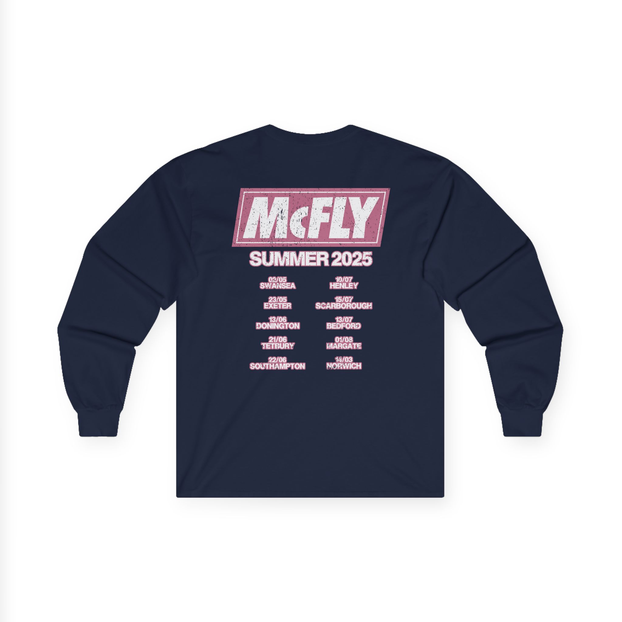 Mcfly Summer 2025 Tour Unisex Ultra Cotton Long Sleeve Tee