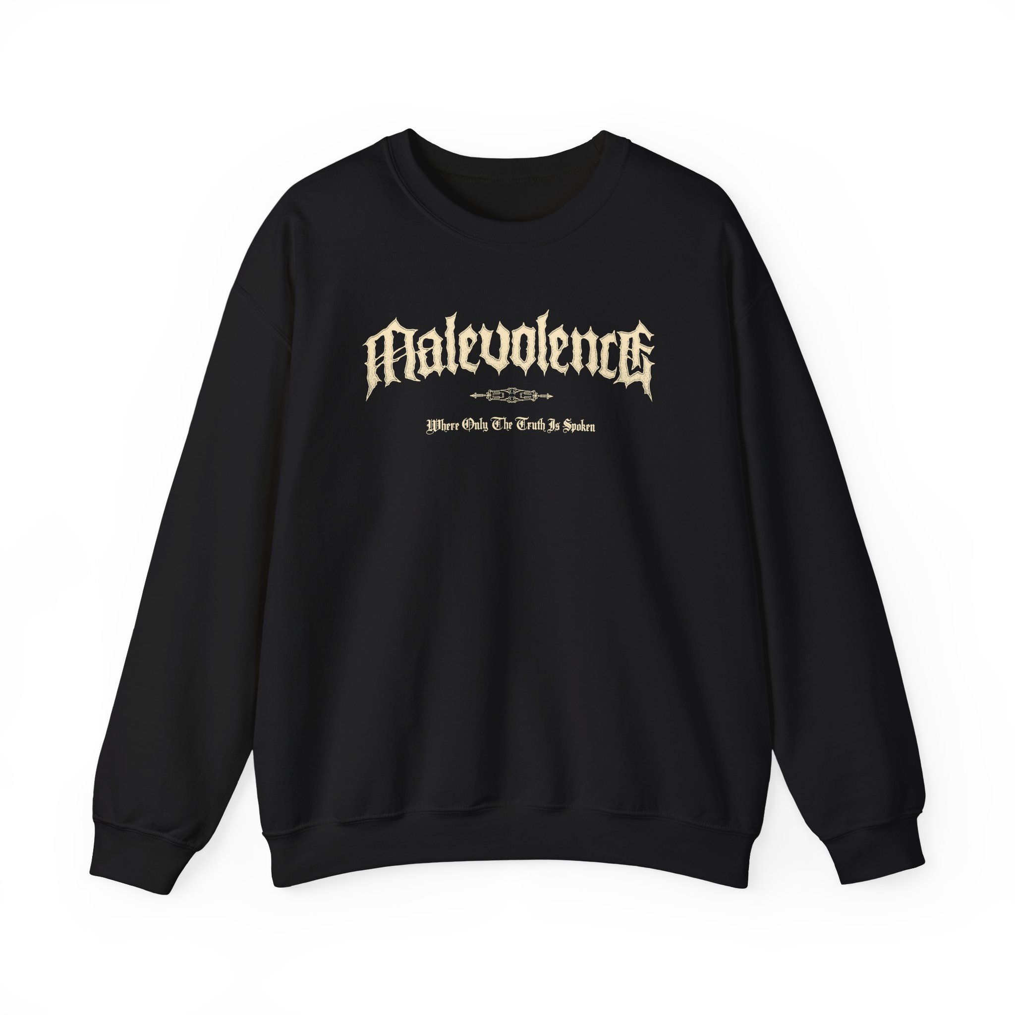 Malevolence Where Only the Truth is Spoken Unisex Heavy Blend Crewneck Sweatshirt