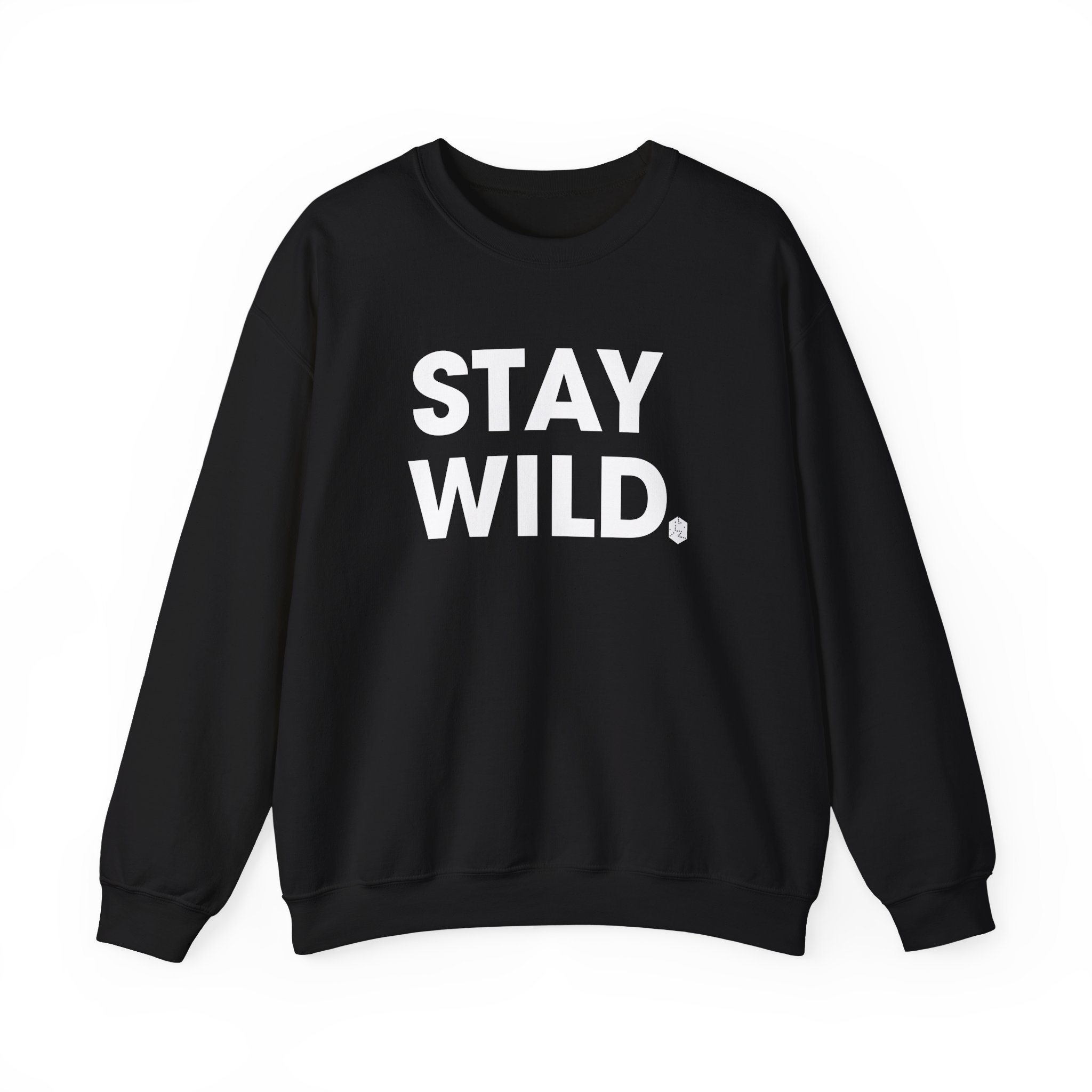 Wild Pink Stay Unisex Heavy Blendâ„¢ Crewneck Sweatshirt