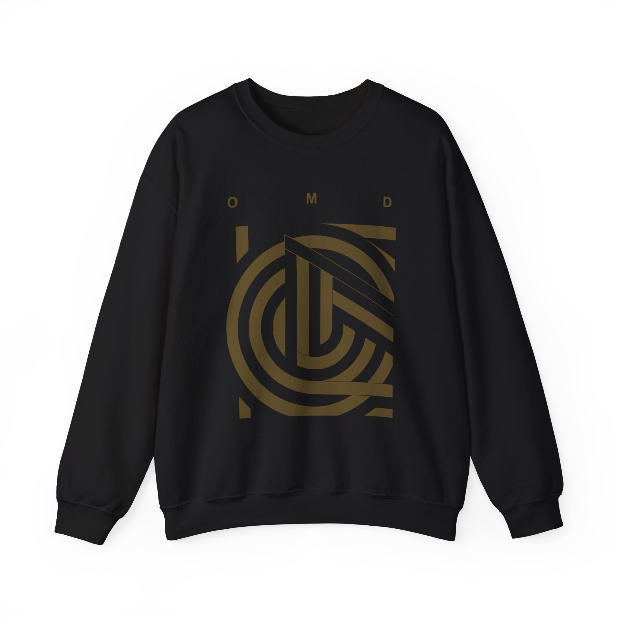 Omd Souvenir Bronze Lines Unisex Heavy Blendâ„¢ Crewneck Sweatshirt