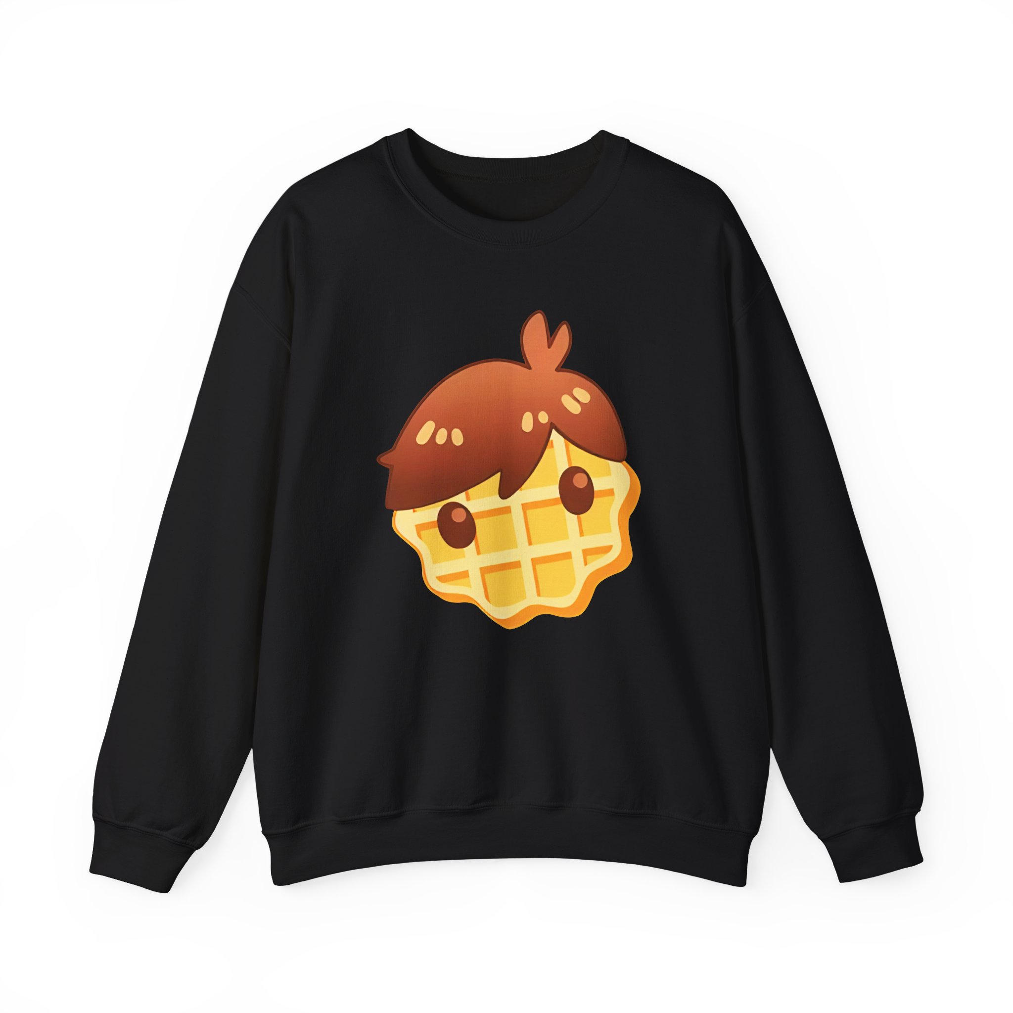 Grian Waffle Head Unisex Heavy Blendâ„¢ Crewneck Sweatshirt