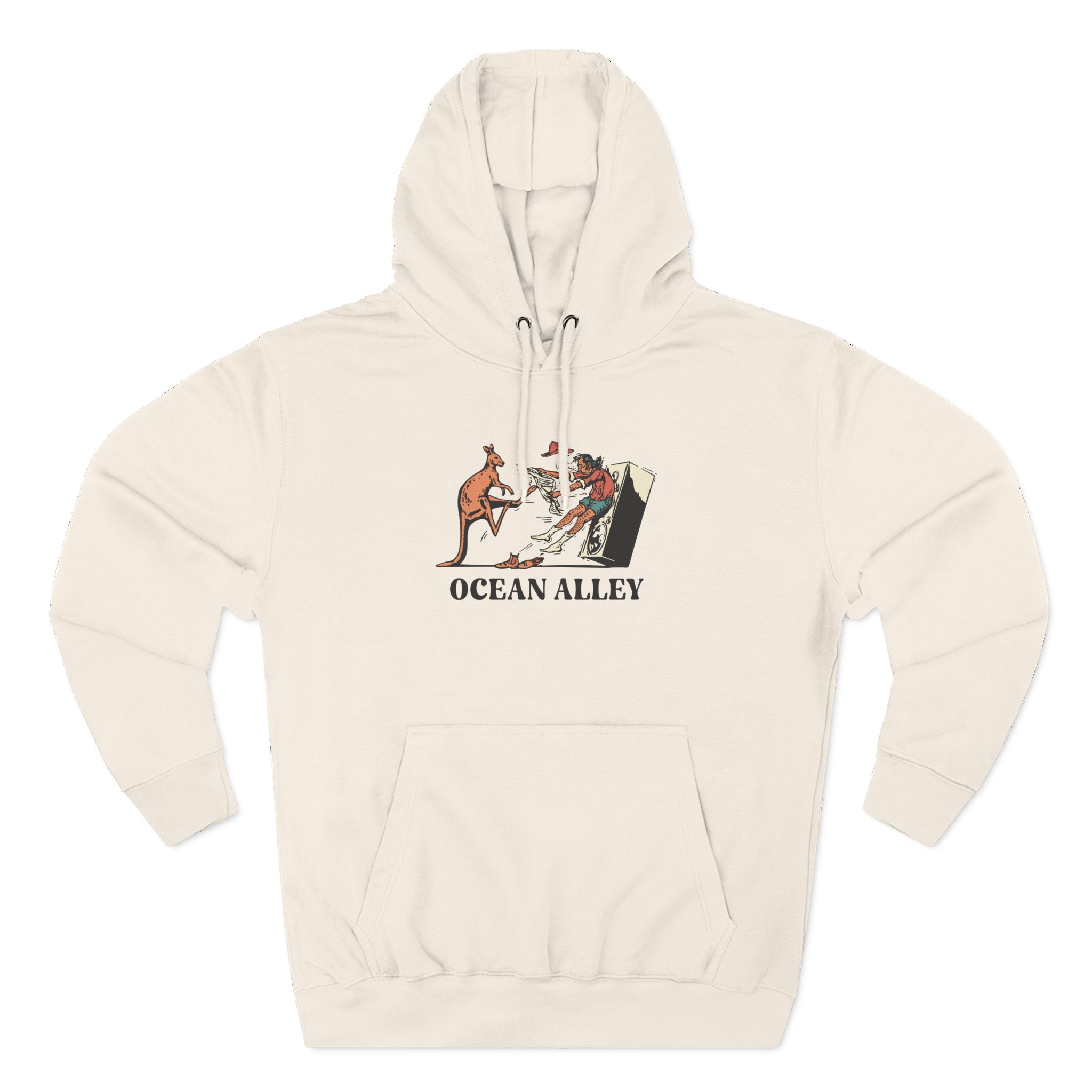 Ocean Alley Kanga Kick Three-Panel Fleece Hoodie