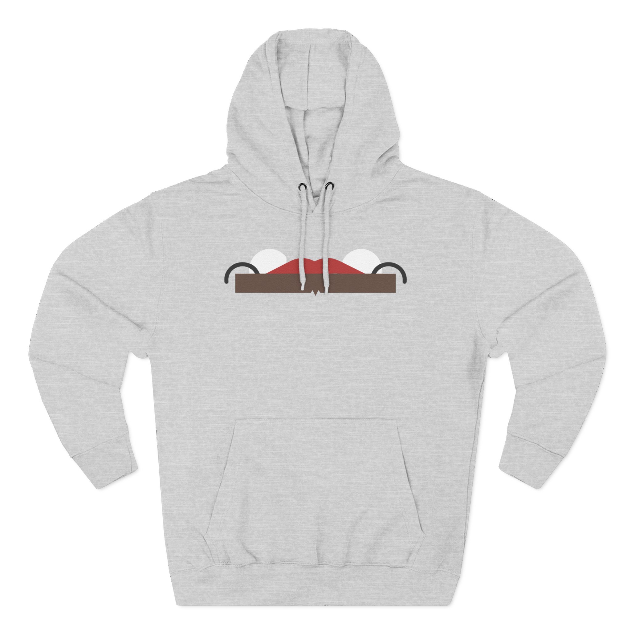 Poofesure Three-Panel Fleece Hoodie