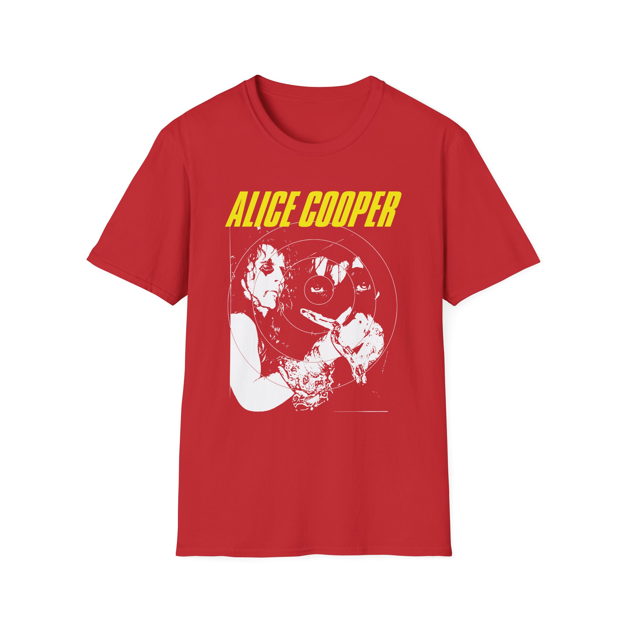Alice Cooper Radial Horror Unisex Softstyle T-Shirt