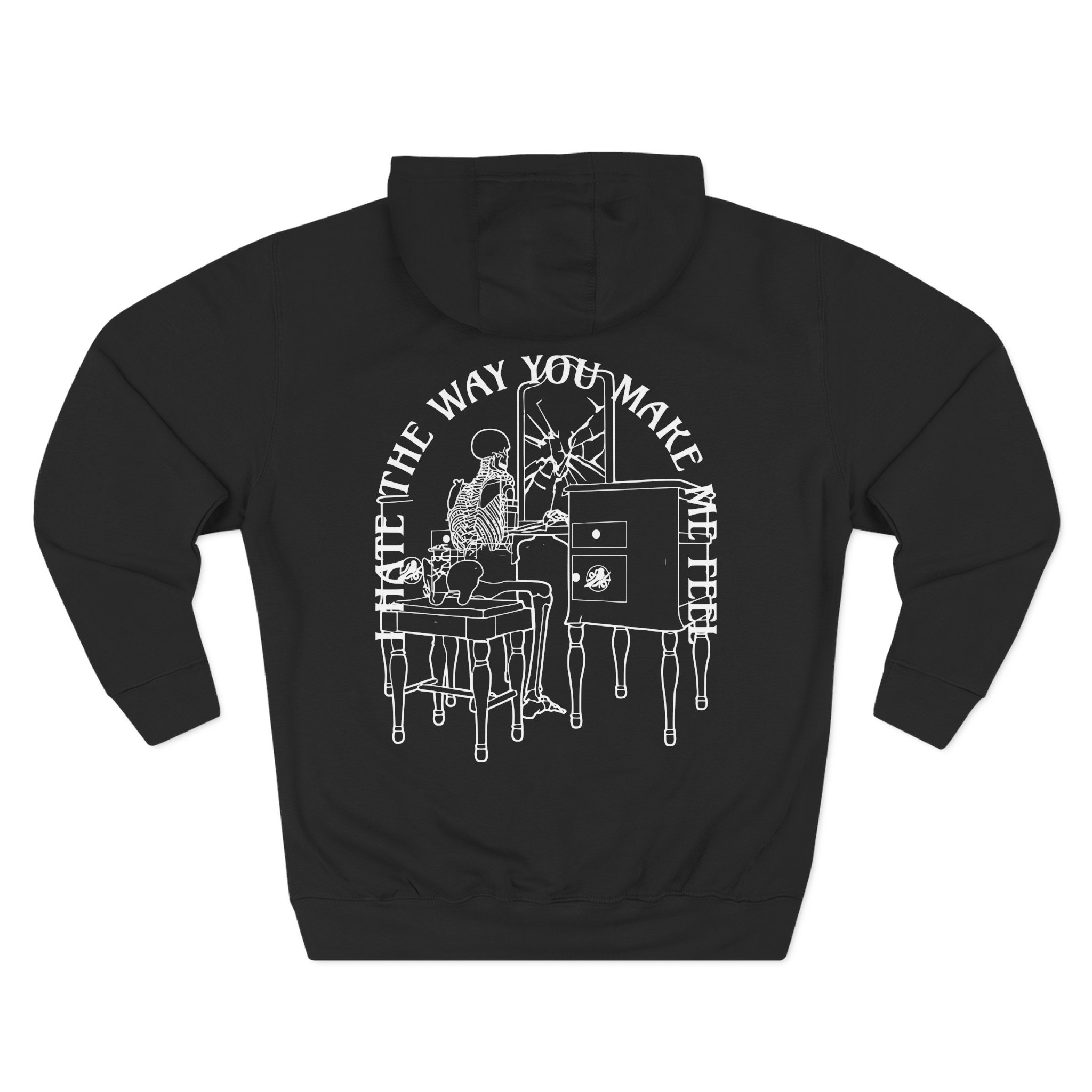 Bayside Vanity Three-Panel Fleece Hoodie