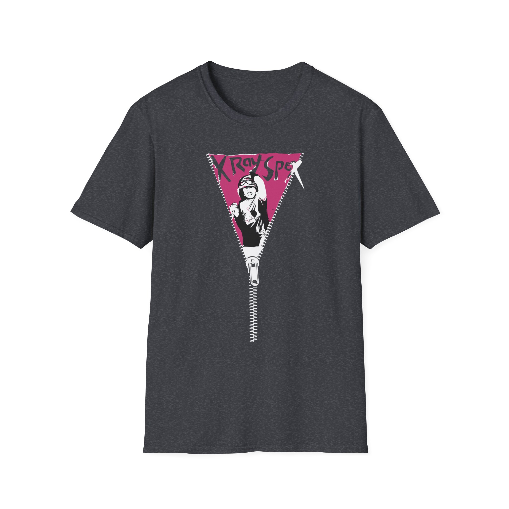 X-ray Spex Zipper Unisex Softstyle T-Shirt