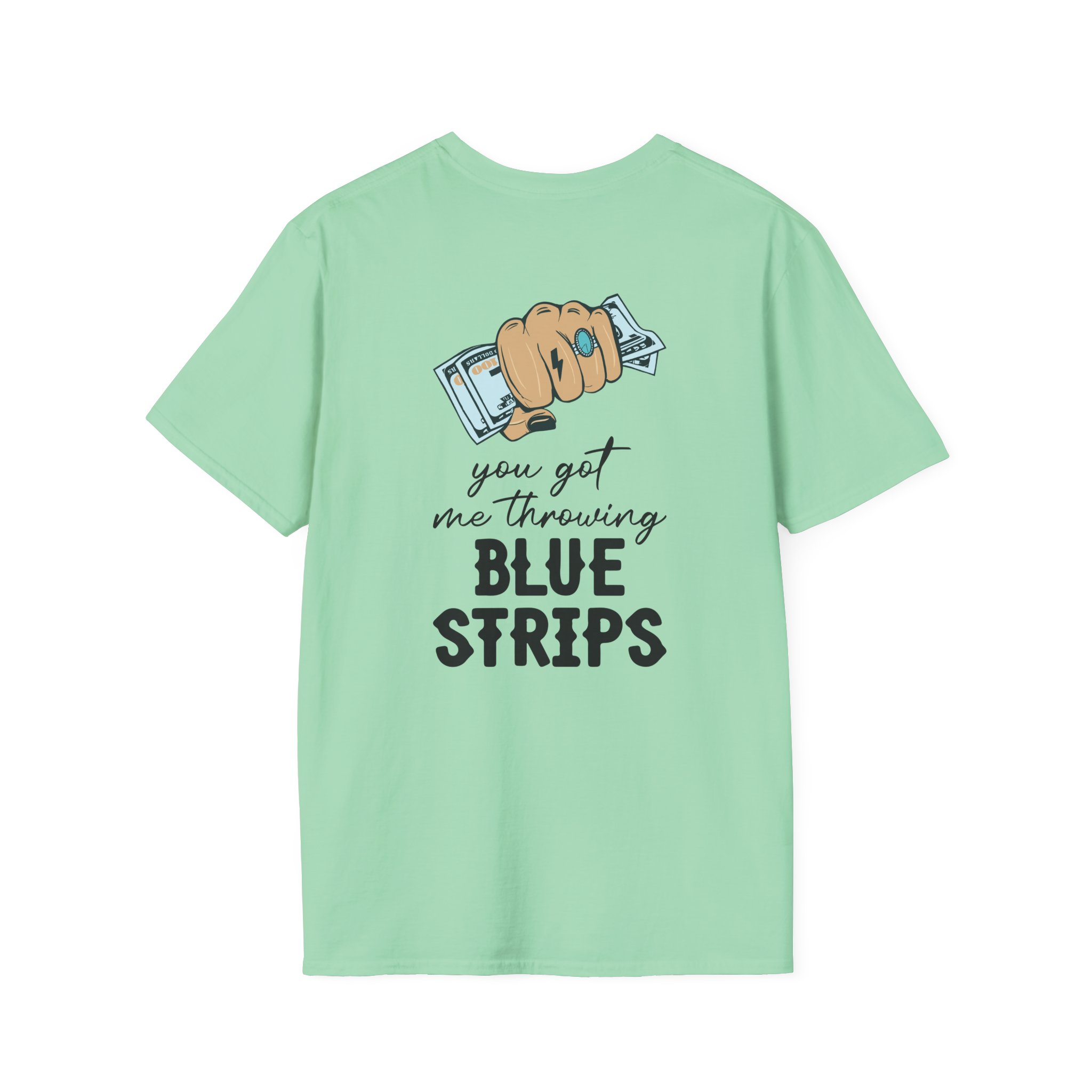 Jessie Murph Blue Strips Unisex Softstyle T-Shirt