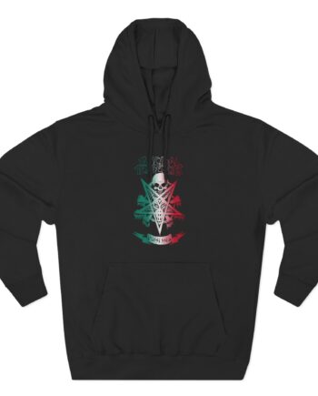 Demondice Three-Panel Fleece Hoodie