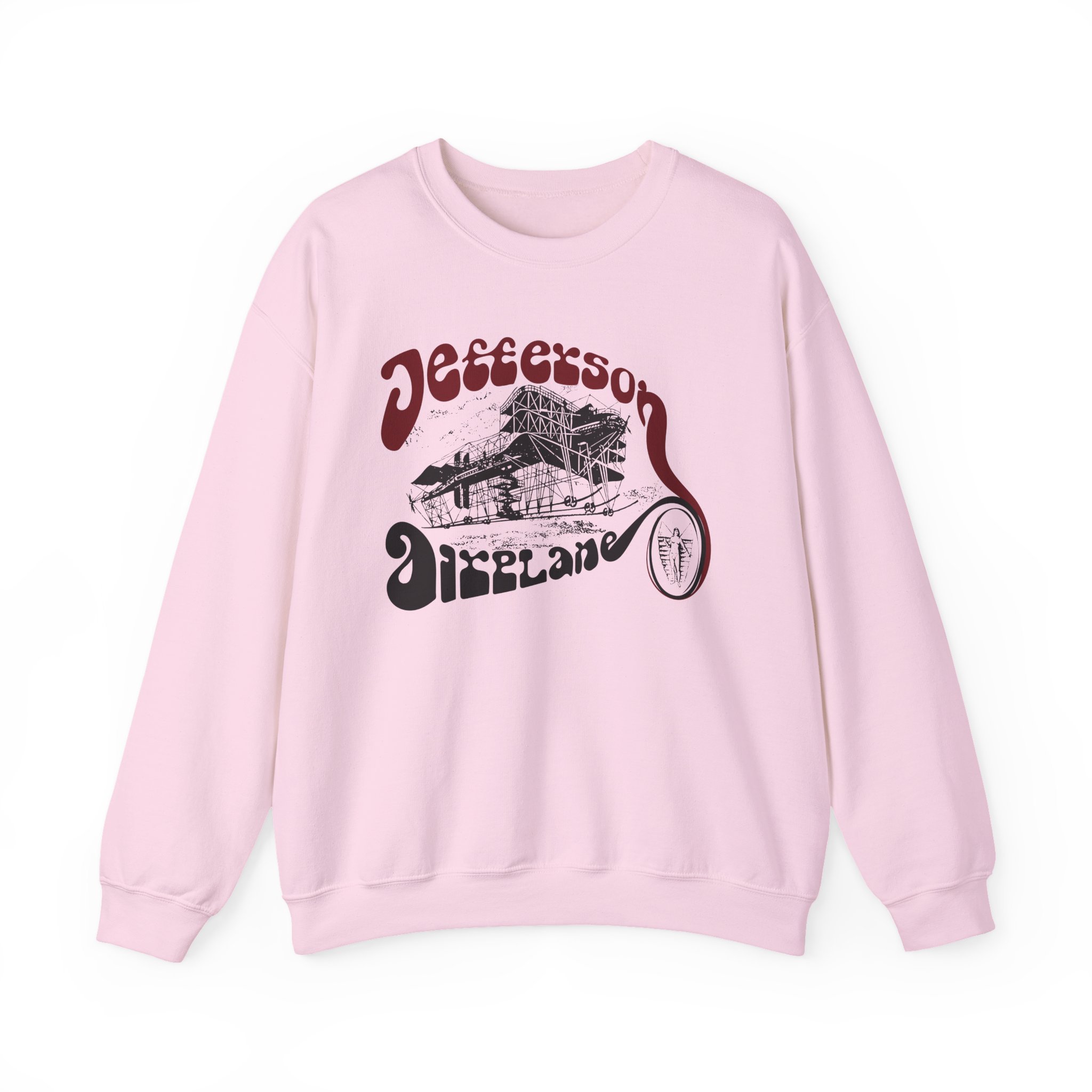 Jefferson Airplane Vintage Plane Unisex Heavy Blendâ„¢ Crewneck Sweatshirt