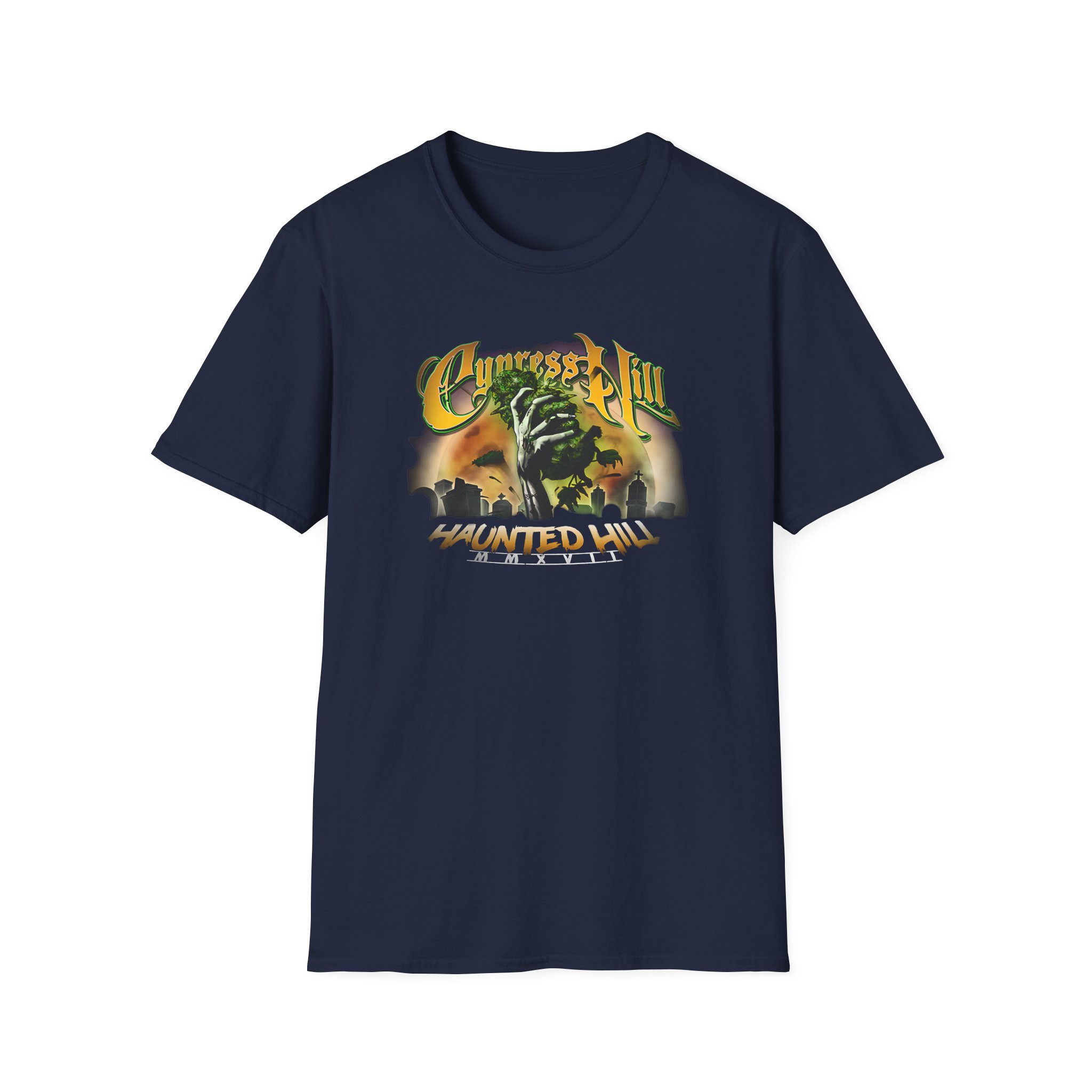 Cypress Hill Haunted Hill Unisex Softstyle T-Shirt