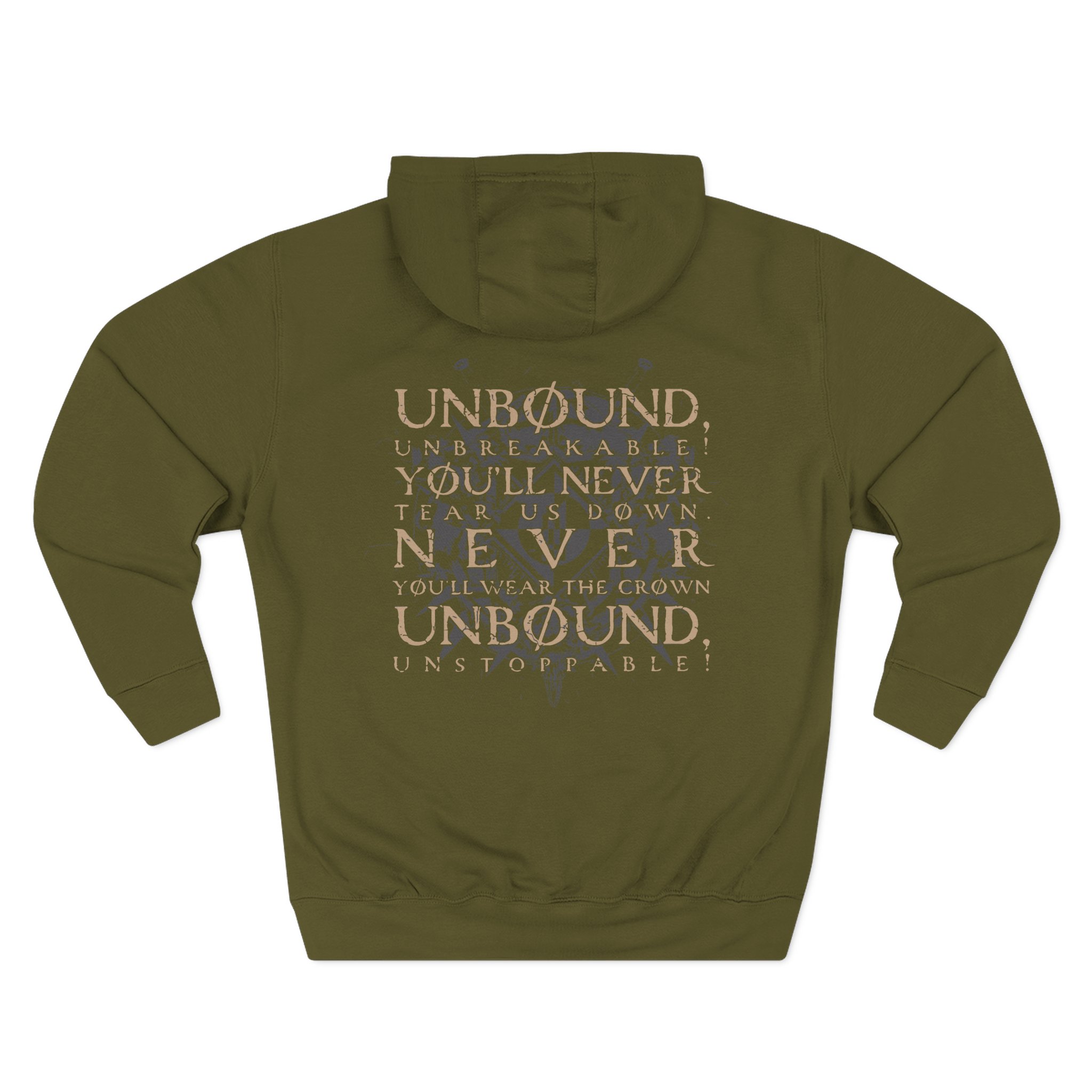 Machine Head Unbøund Three-Panel Fleece Hoodie