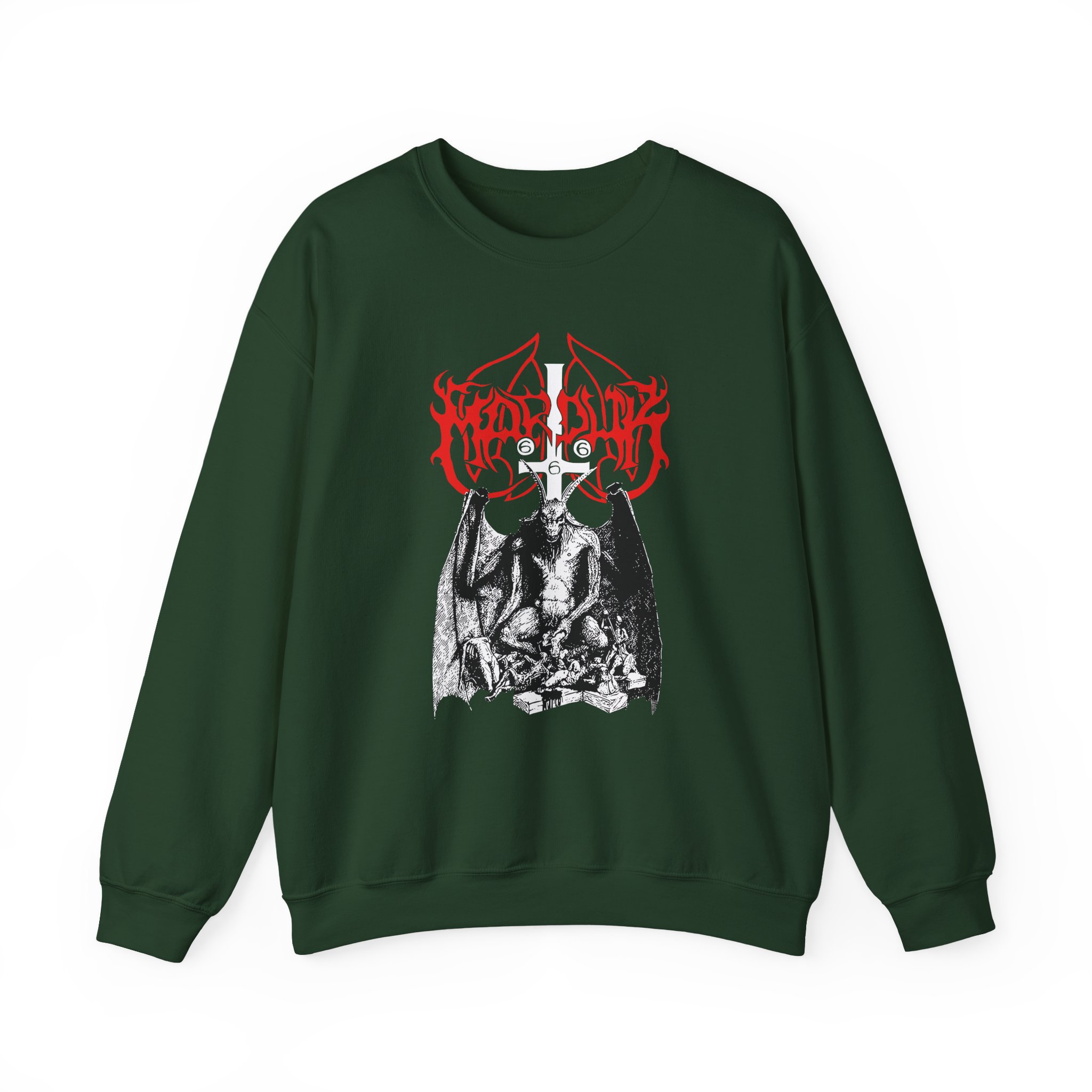 Marduk Demon With Wings Unisex Heavy Blendâ„¢ Crewneck Sweatshirt