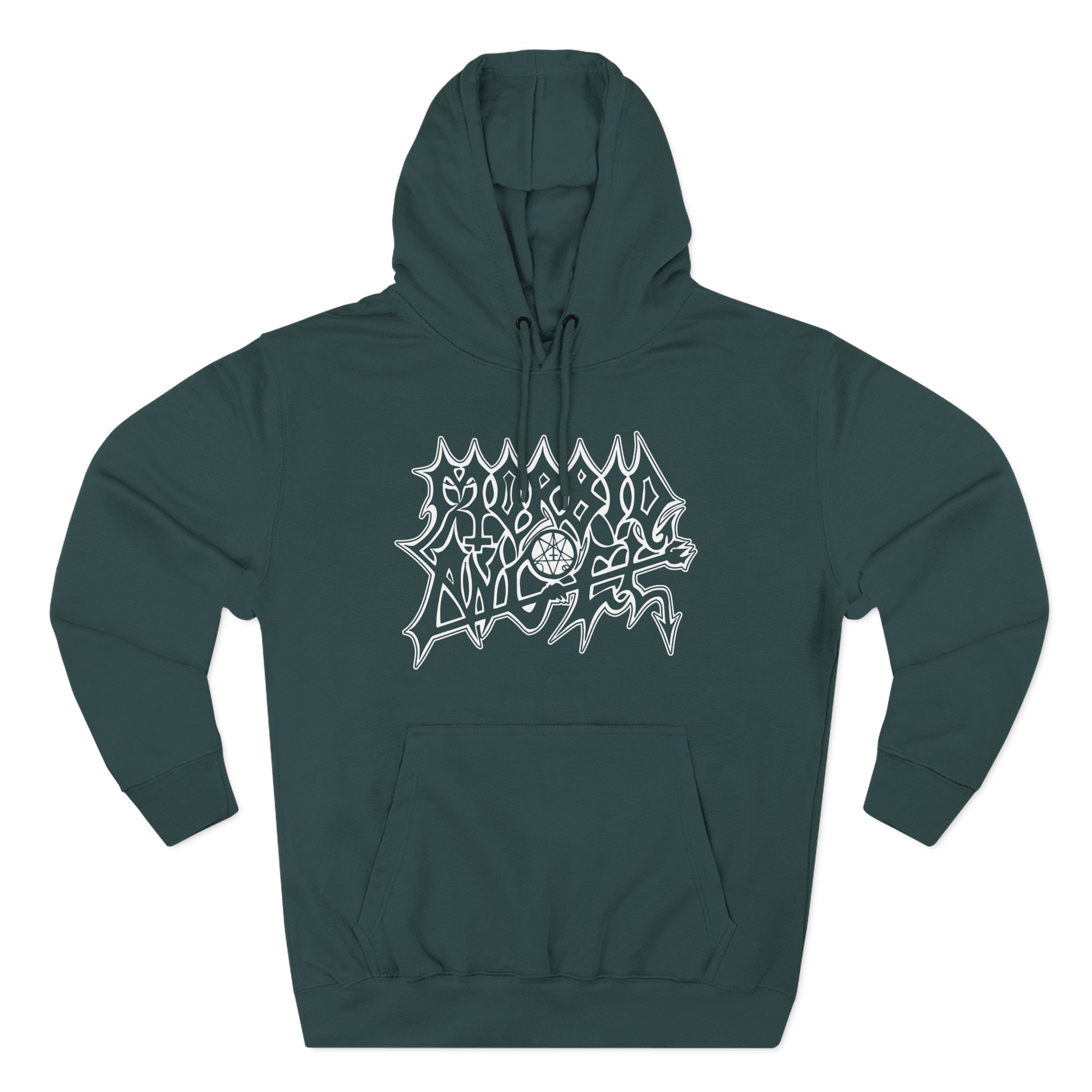 Morbid Angel Logo Three-Panel Fleece Hoodie