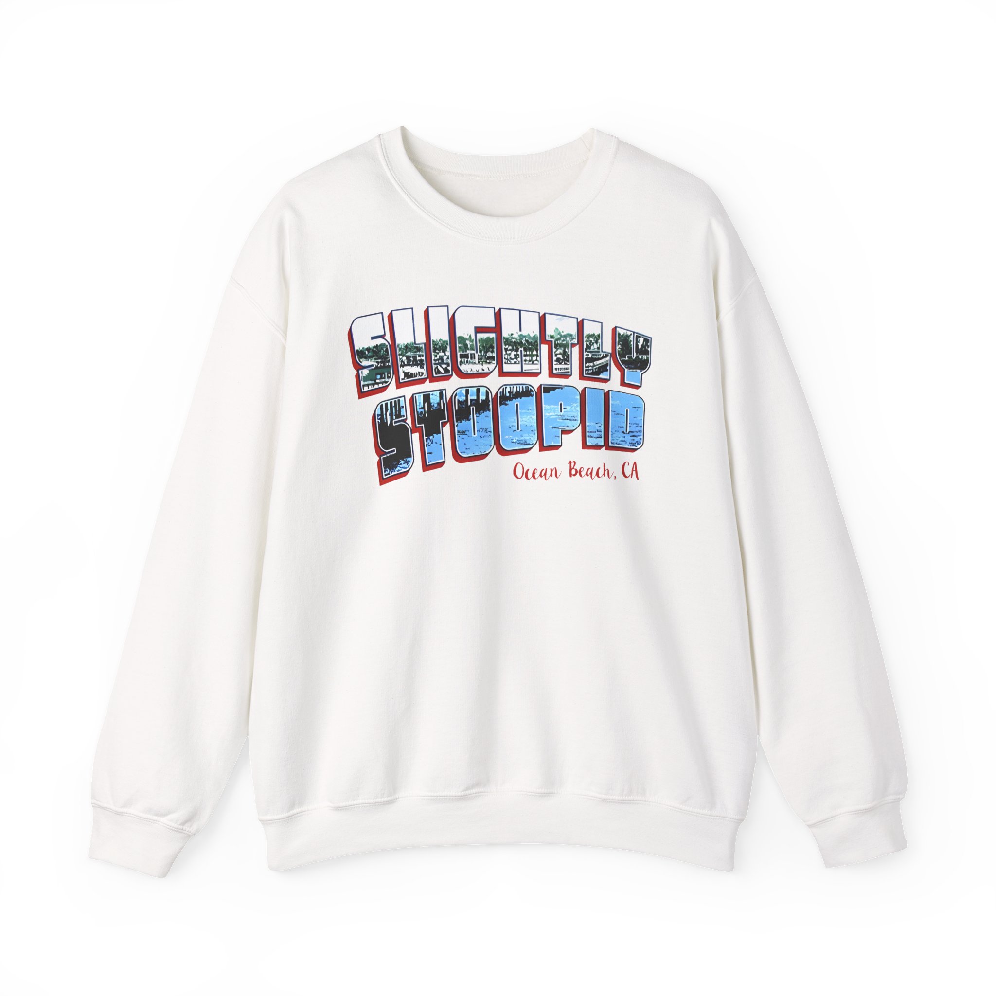 Slightly Stoopid Ocean Beach, Ca Unisex Heavy Blendâ„¢ Crewneck Sweatshirt